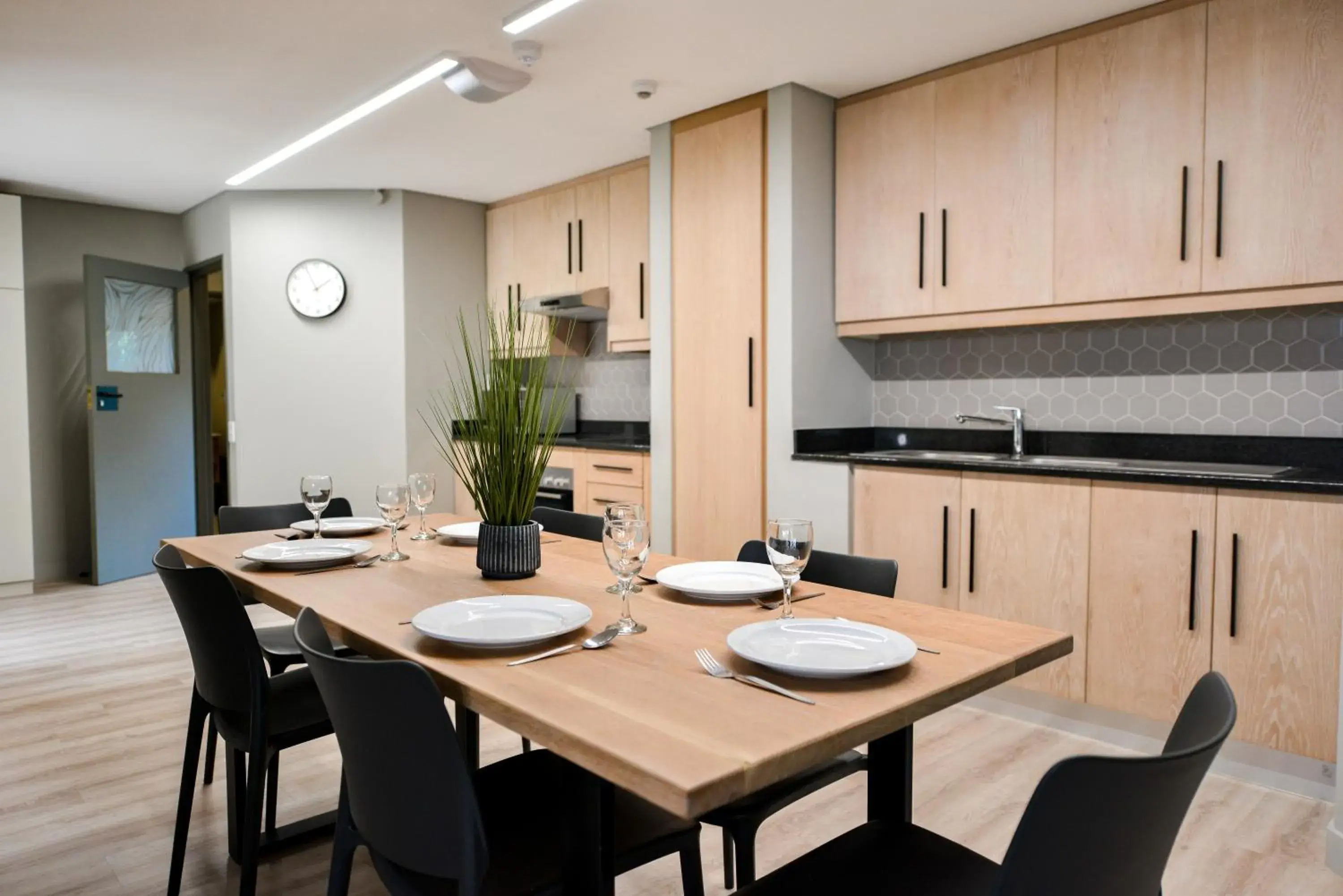 Kitchen or kitchenette, Dining Area in All Africa House