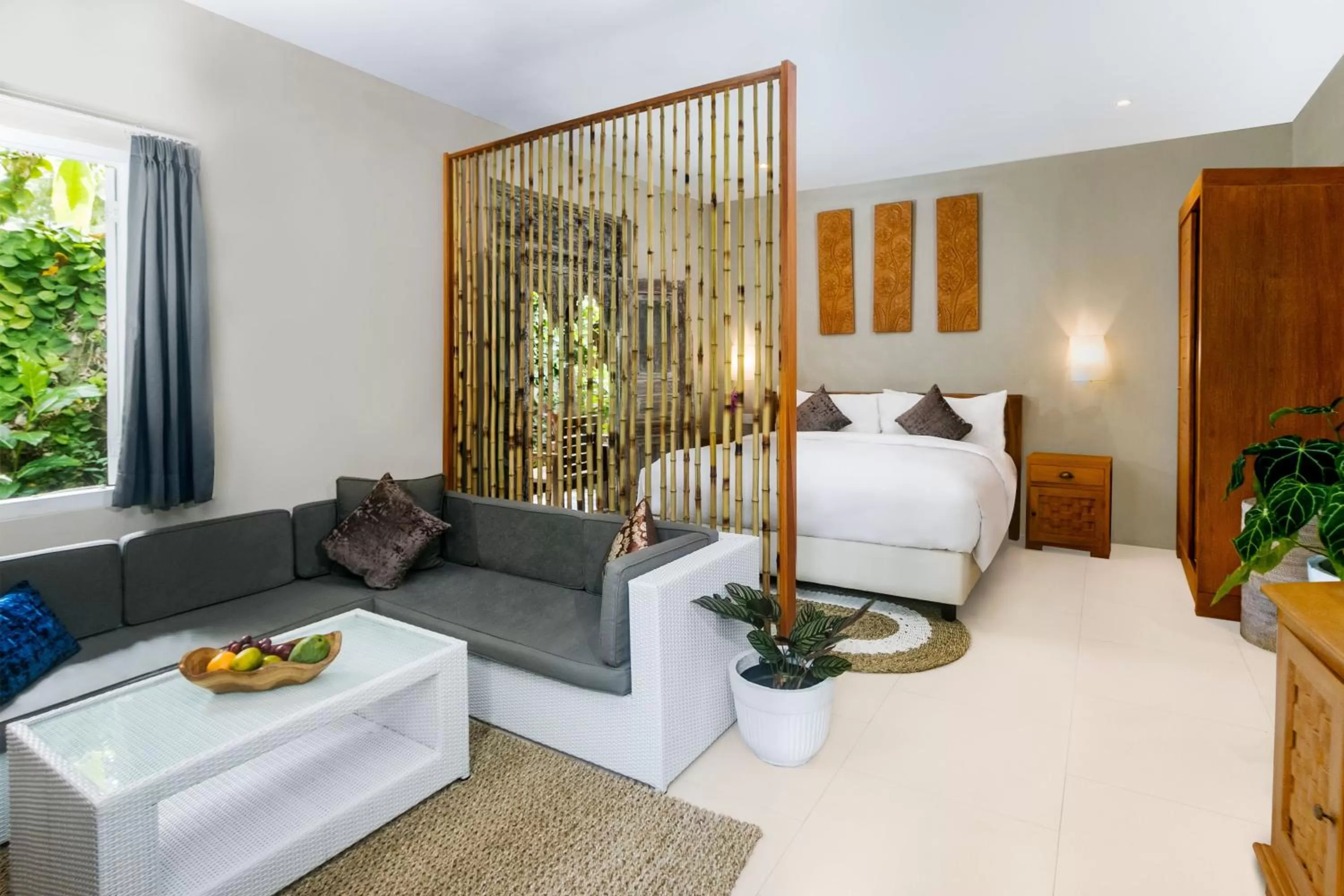 Bed in Canvas Escape Resort