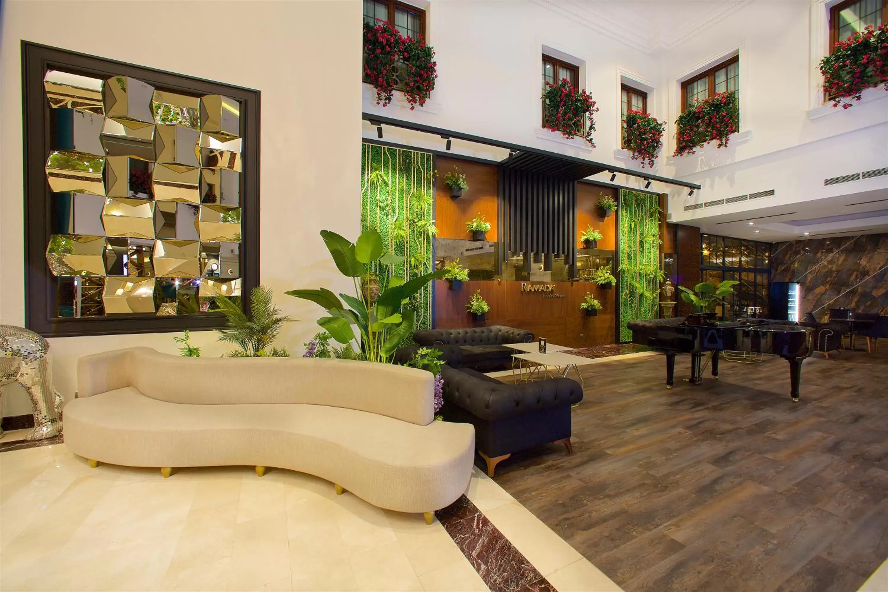 Living room in Ramada Hotel & Suites by Wyndham Istanbul Merter
