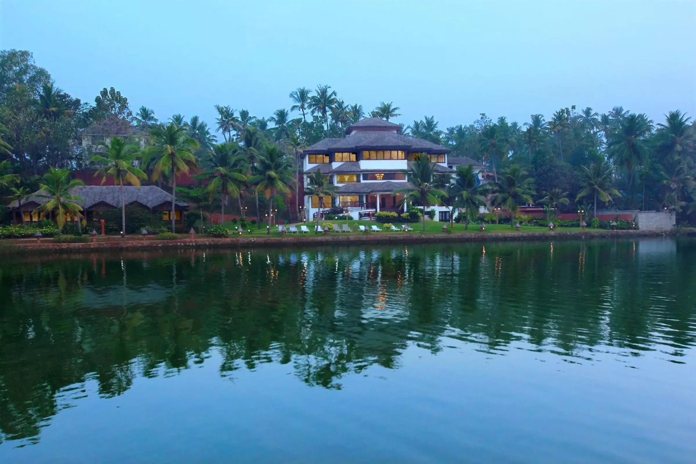 Facade/entrance in Fragrant Nature Backwater Resort & Ayurveda Spa Kollam