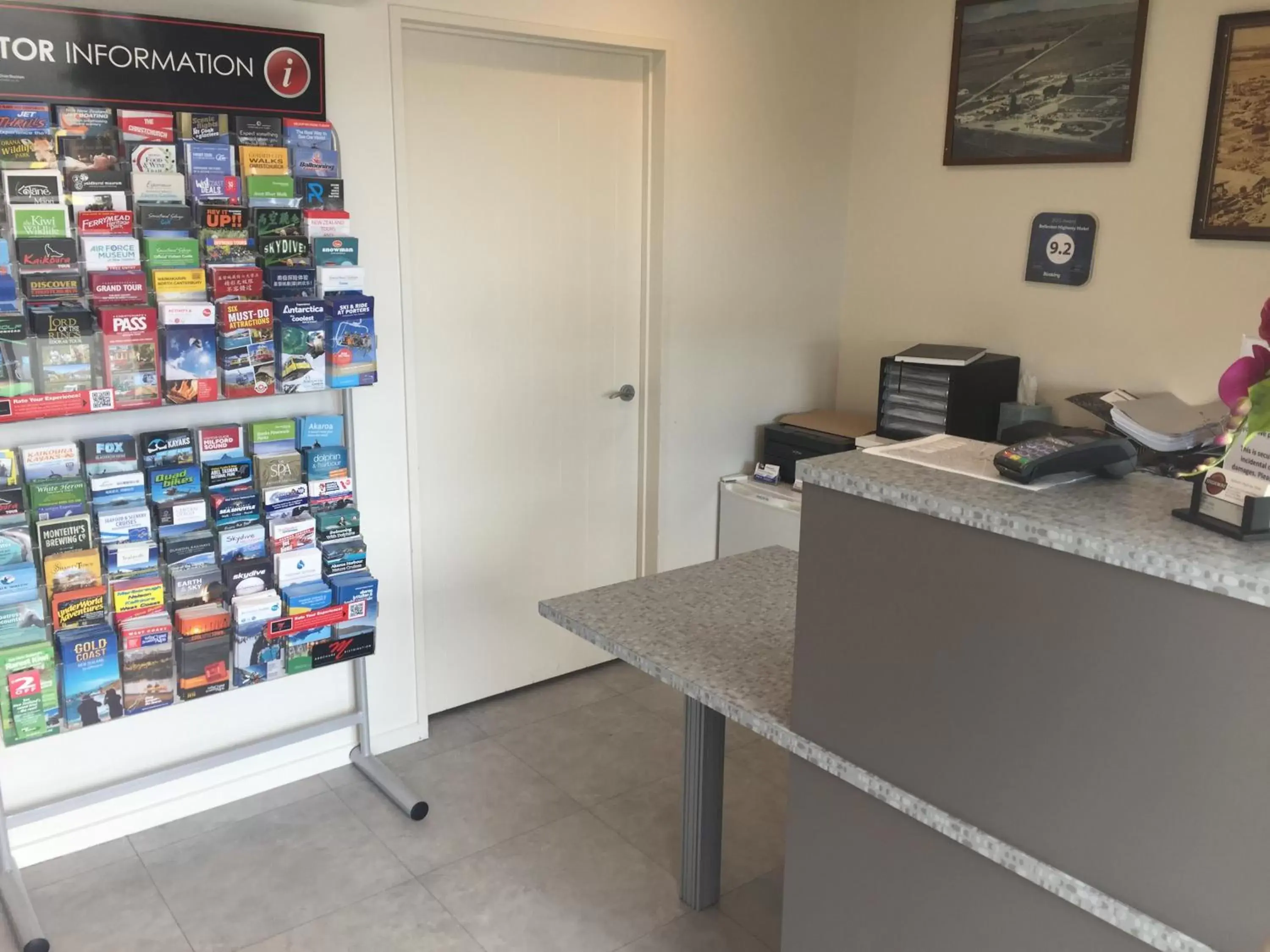 Lobby/Reception in Rolleston Highway Motel