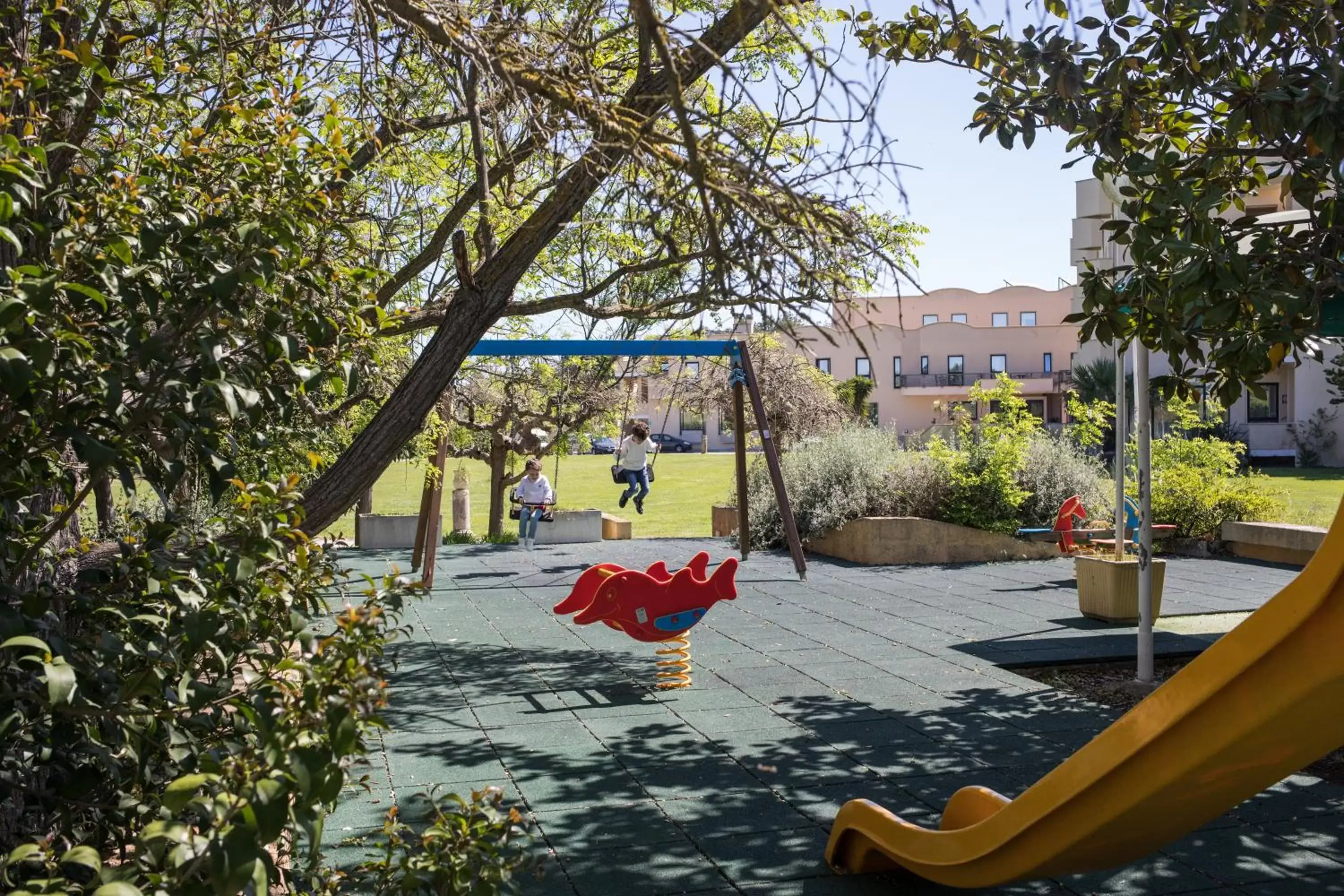 Children play ground in Hotel Hermitage