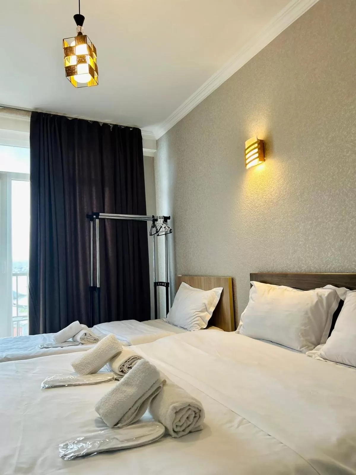 Bed in Hotel Marioni