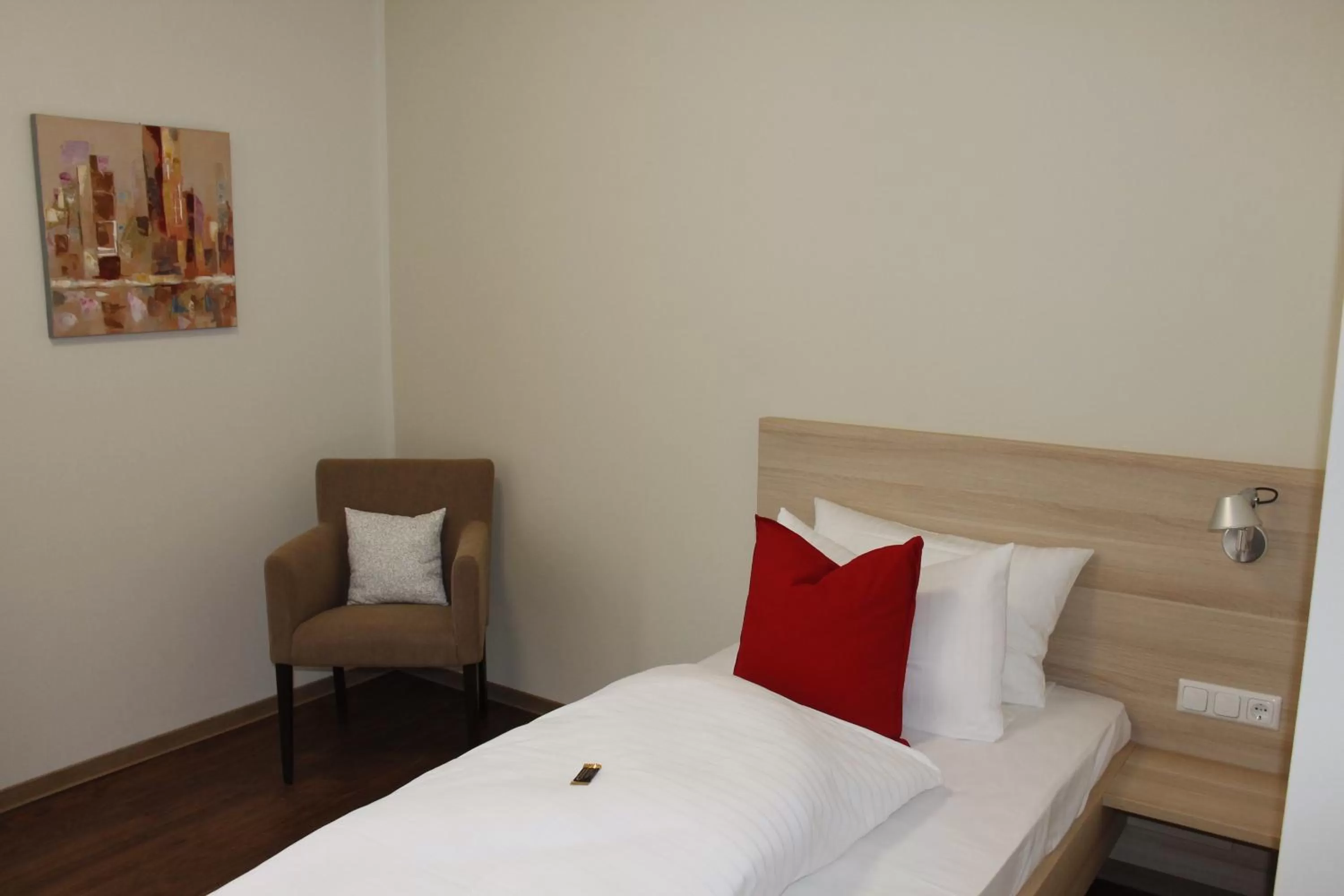 Seating area, Bed in Prime 20 Serviced Apartments