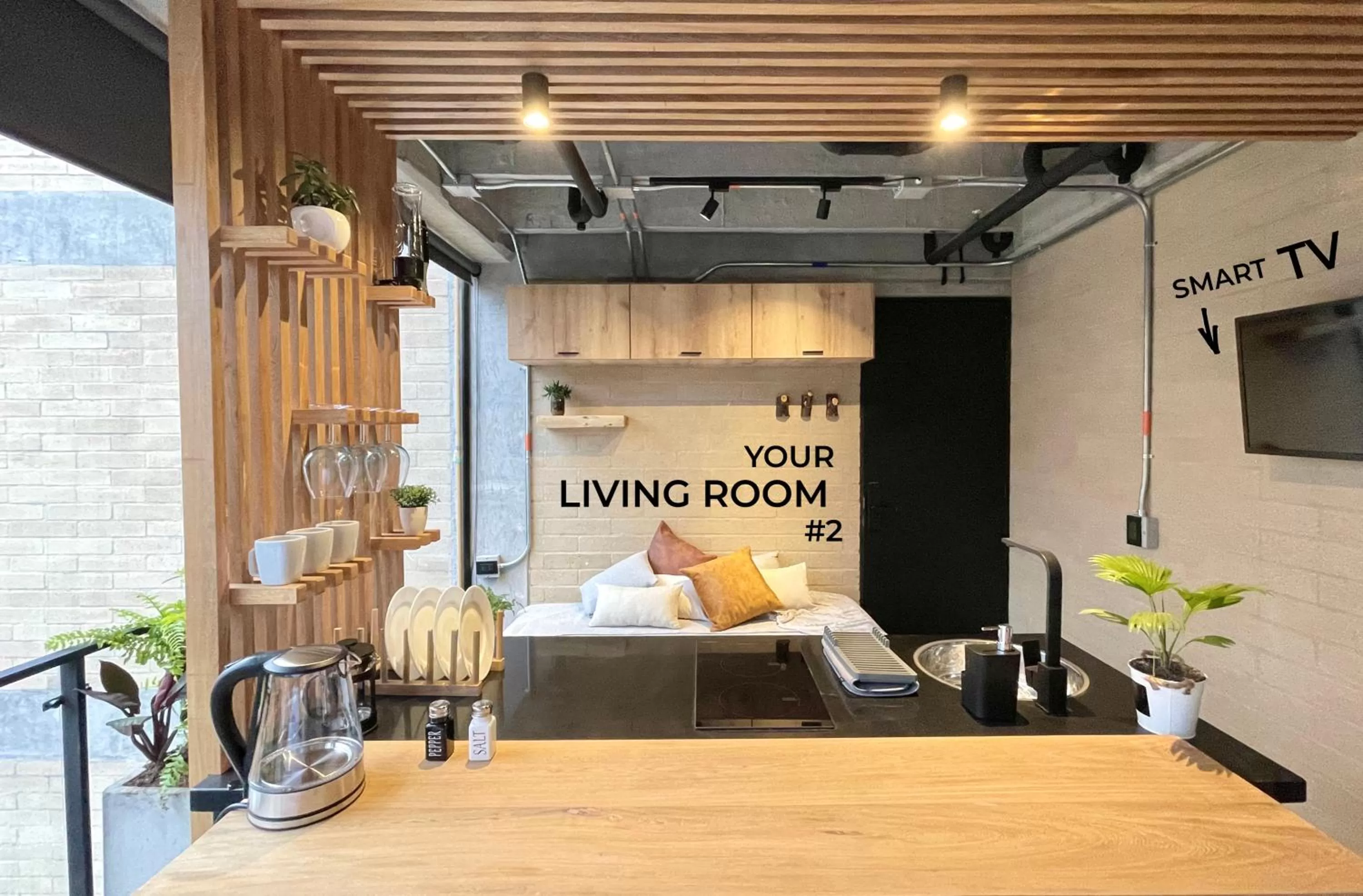 kitchen in Beminimal Hotel