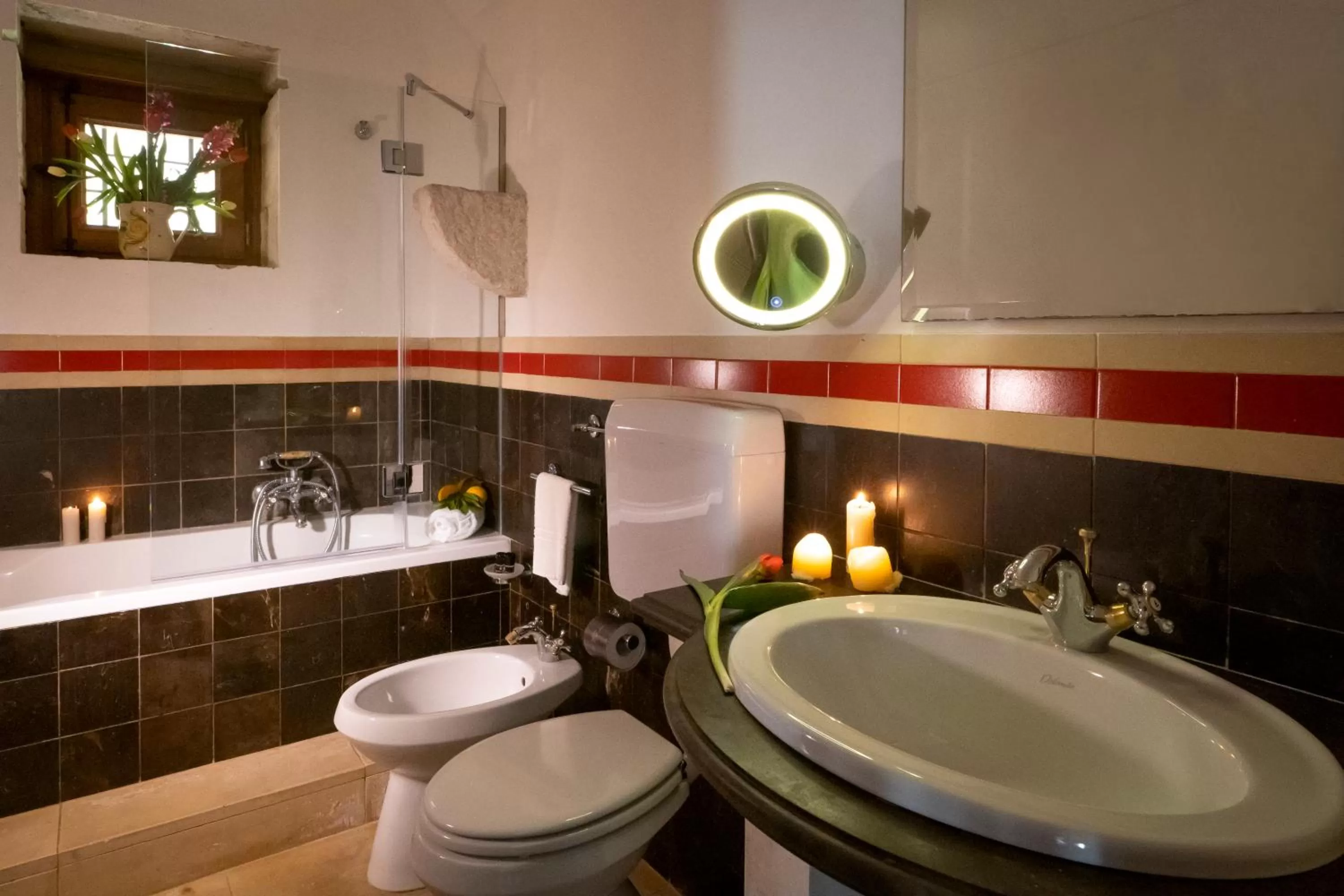 Bathroom in Eremo Della Giubiliana