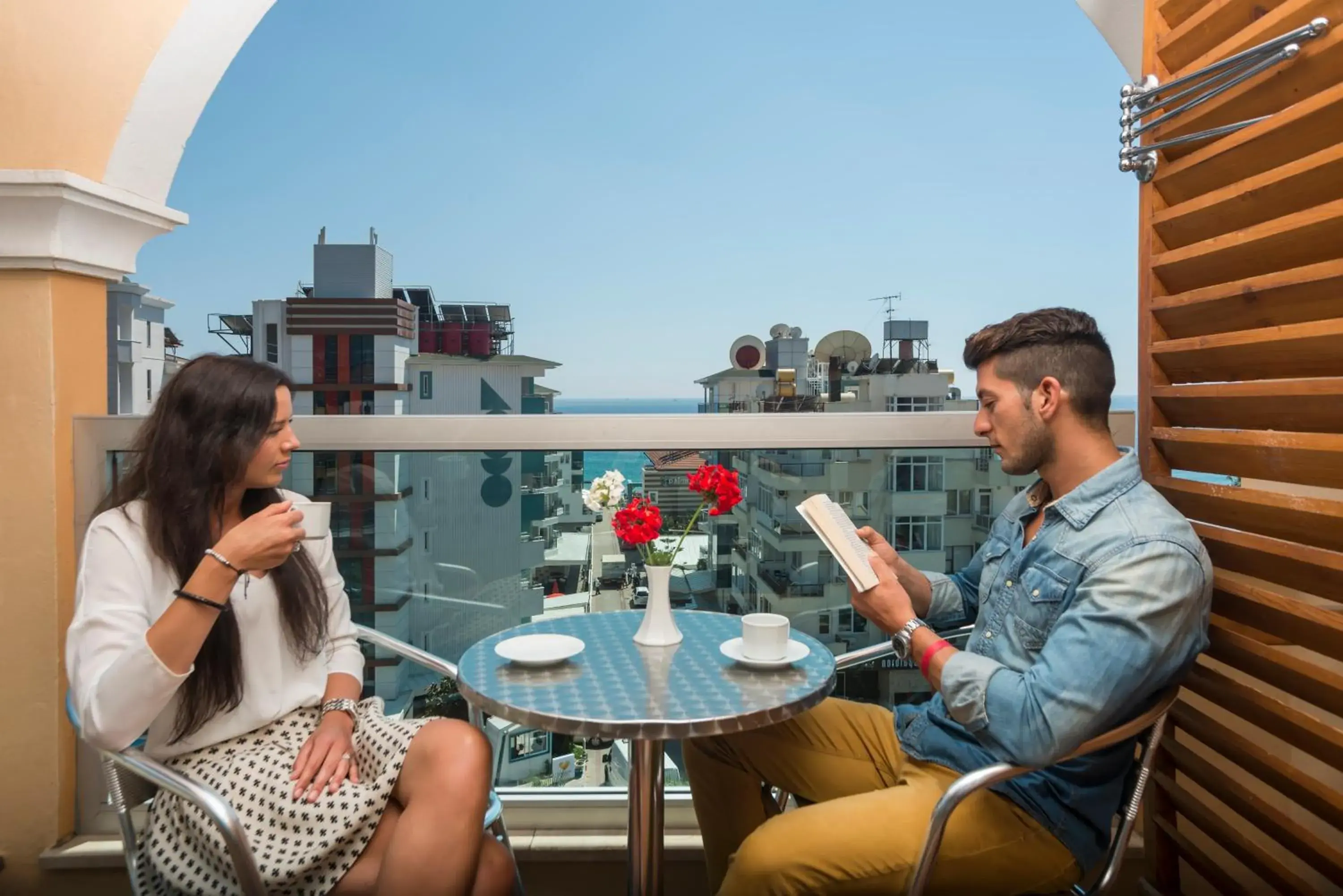 Balcony/Terrace in Tac Premier Hotel & Spa