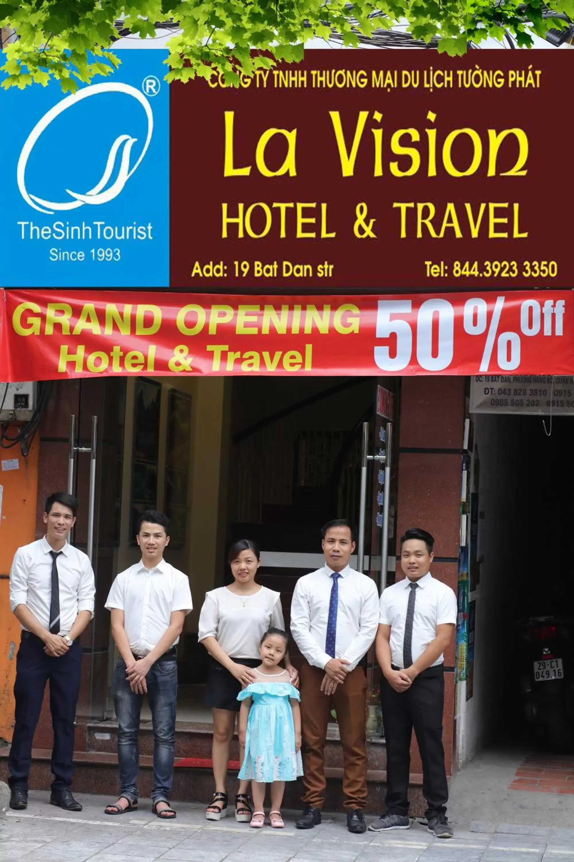 Staff in Hanoi La Vision Hotel