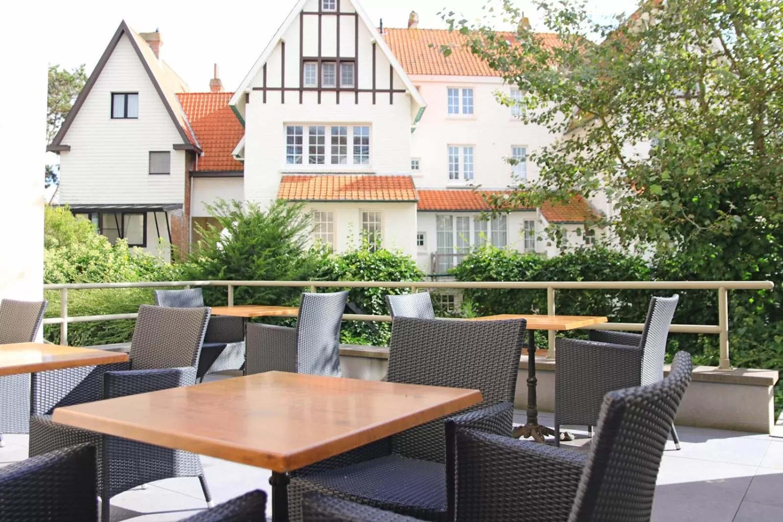 Garden in Hotel Les Dunes
