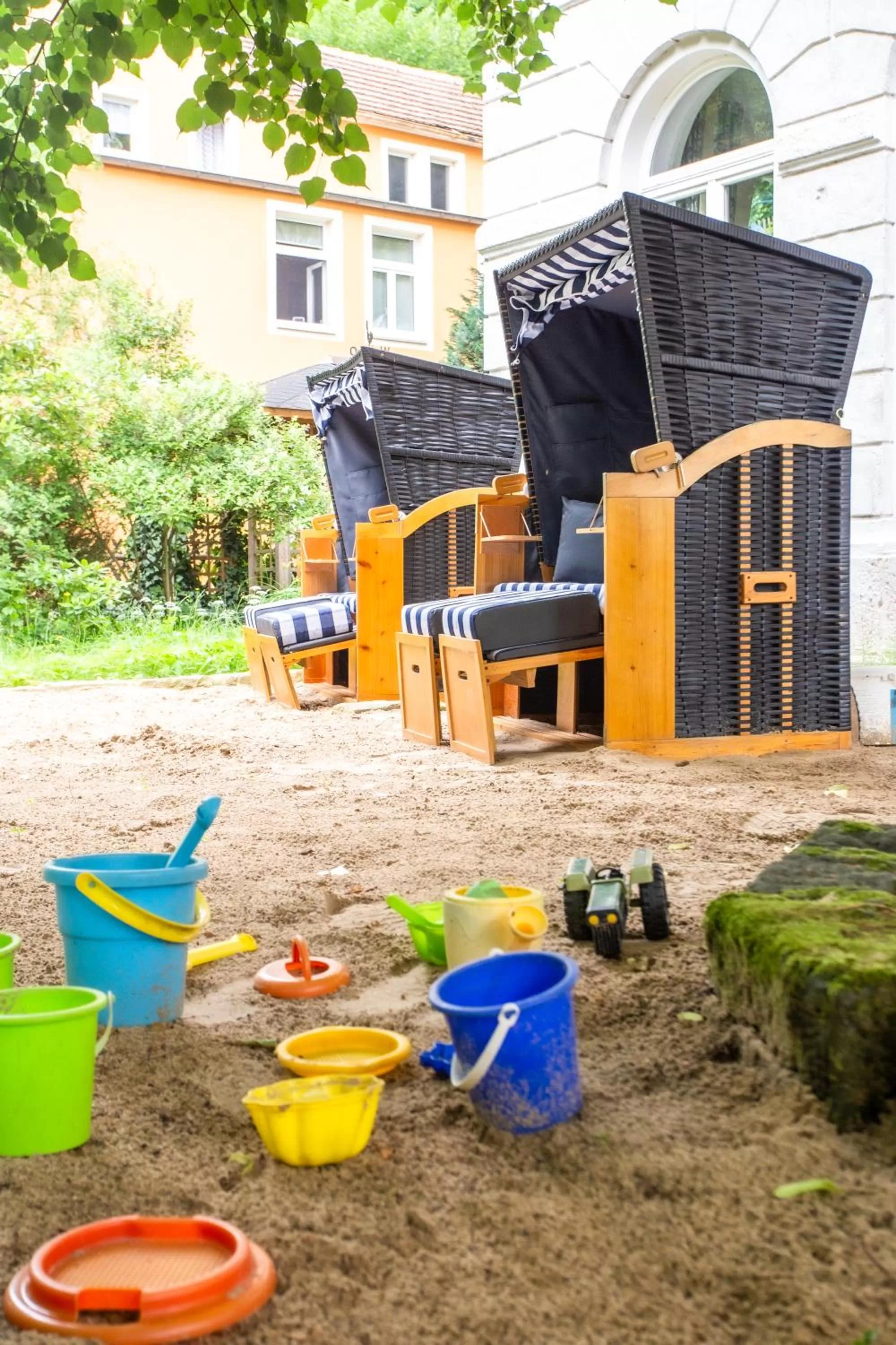 Garden in Hotel Lindenhof Bad Schandau