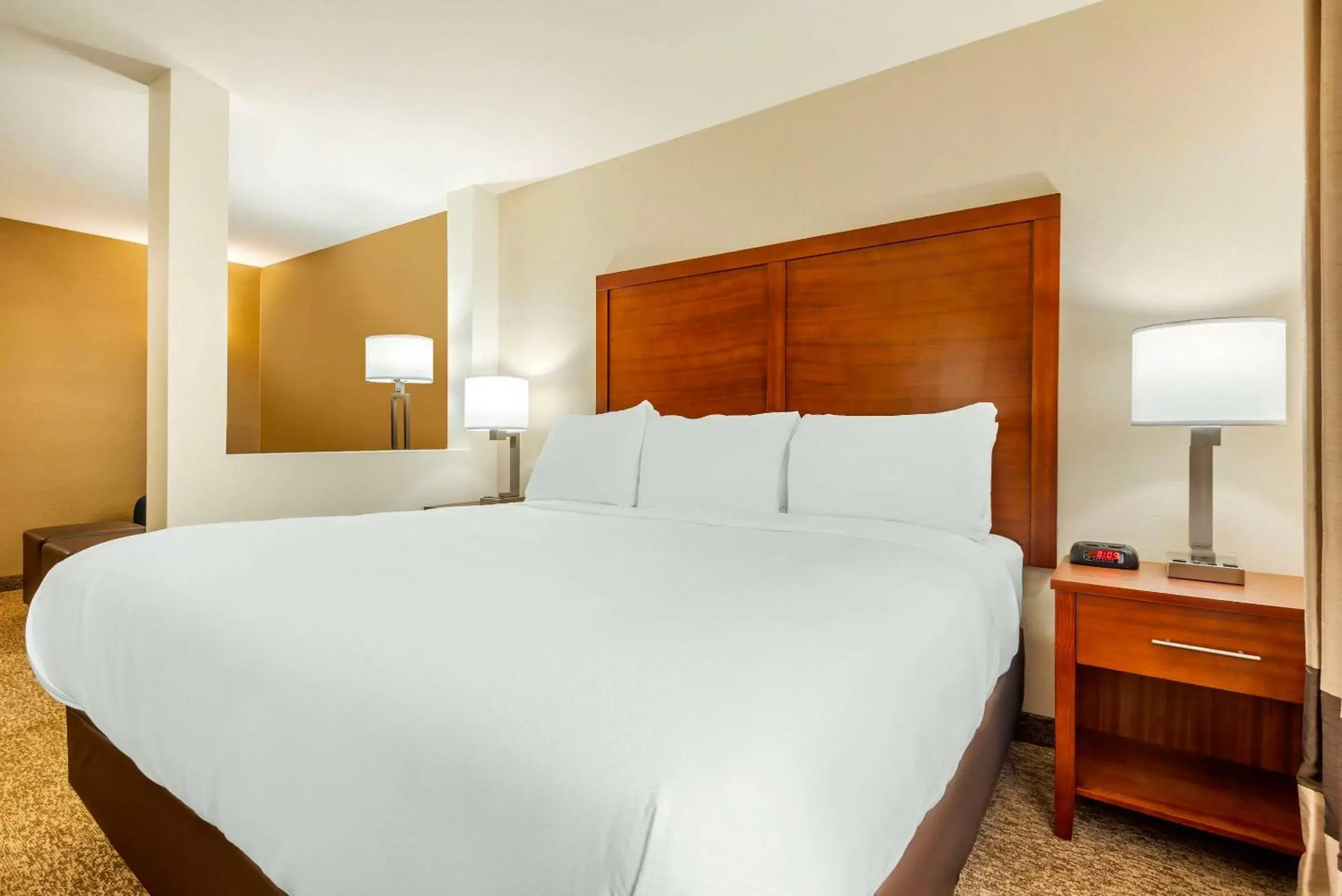 Bedroom, Bed in Comfort Inn & Suites Bedroom, Bed in Comfort Inn & Suites