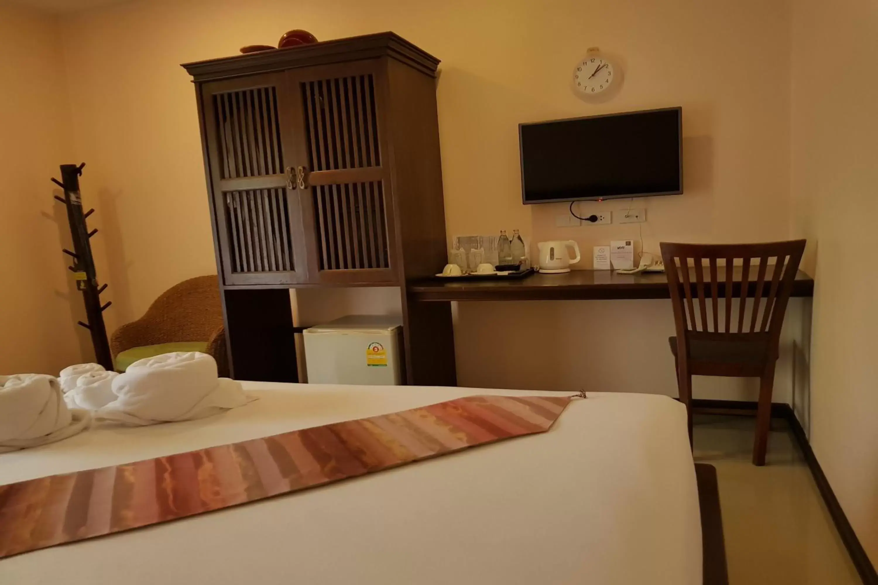 Bedroom, Bed in Pai Sukhothai Resort SHA Extra Plus Bedroom, Bed in Pai Sukhothai Resort SHA Extra Plus