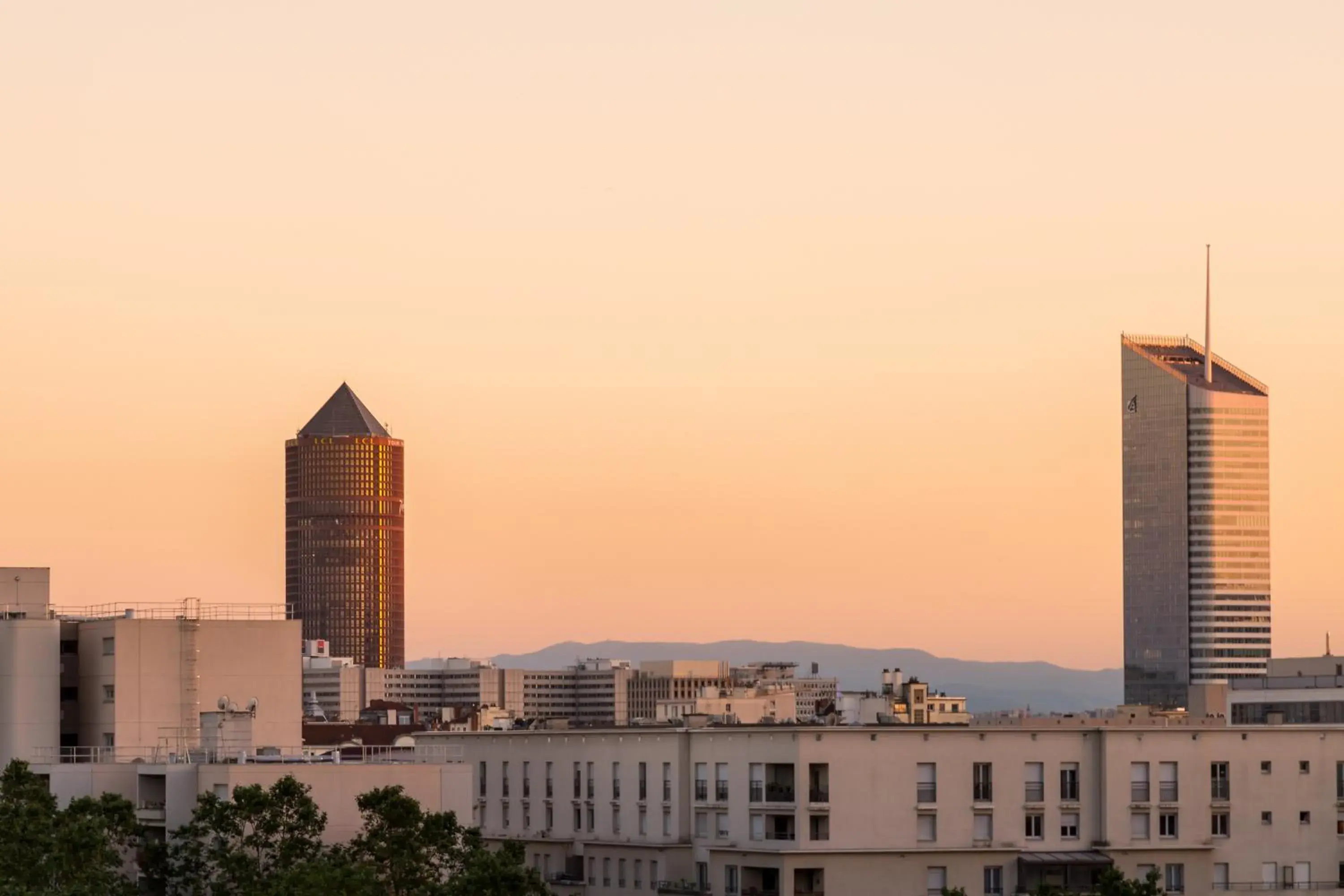 City view in Hotel des Congres