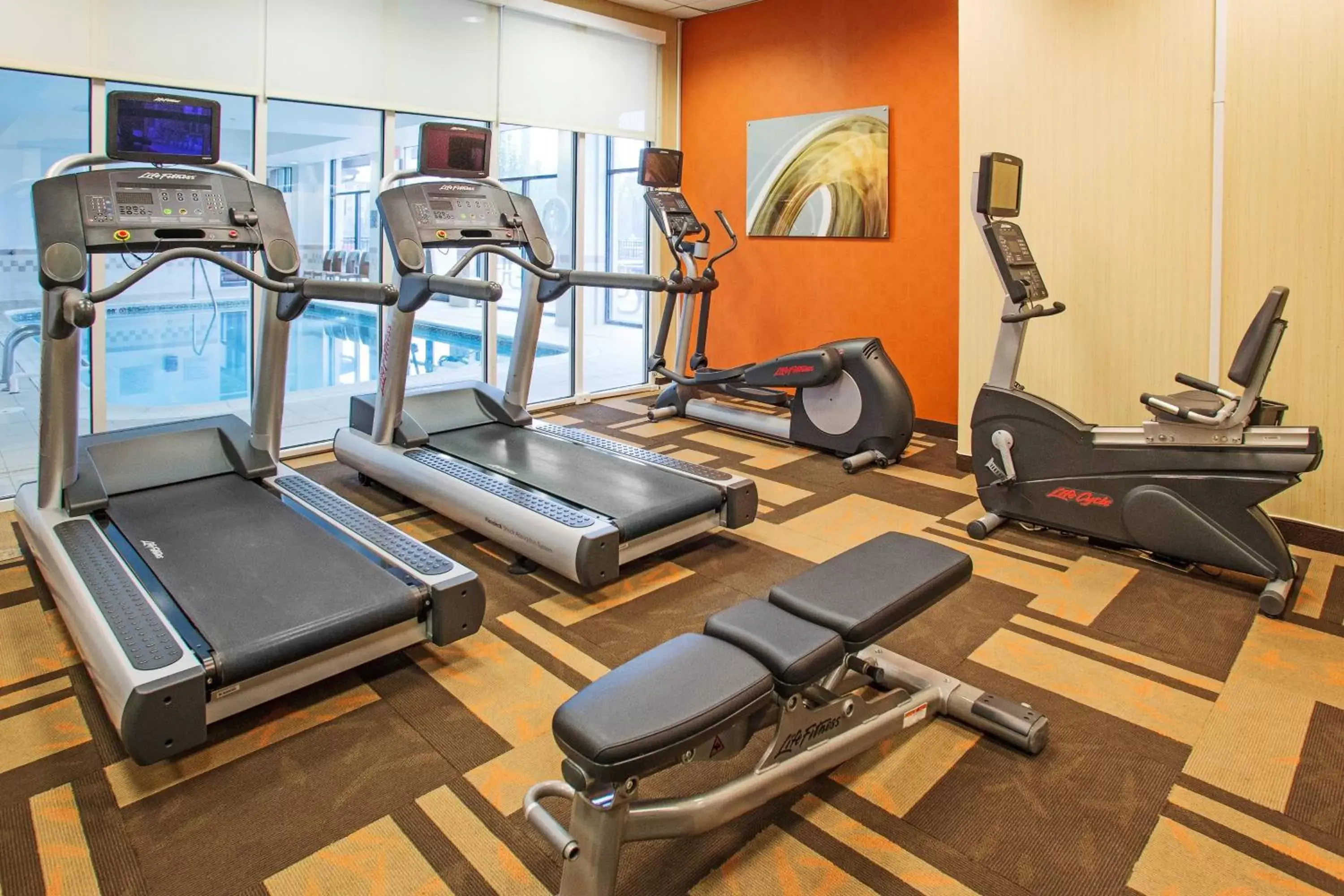 Fitness centre/facilities, Fitness Center/Facilities in Residence Inn by Marriott Aberdeen at Ripken Stadium