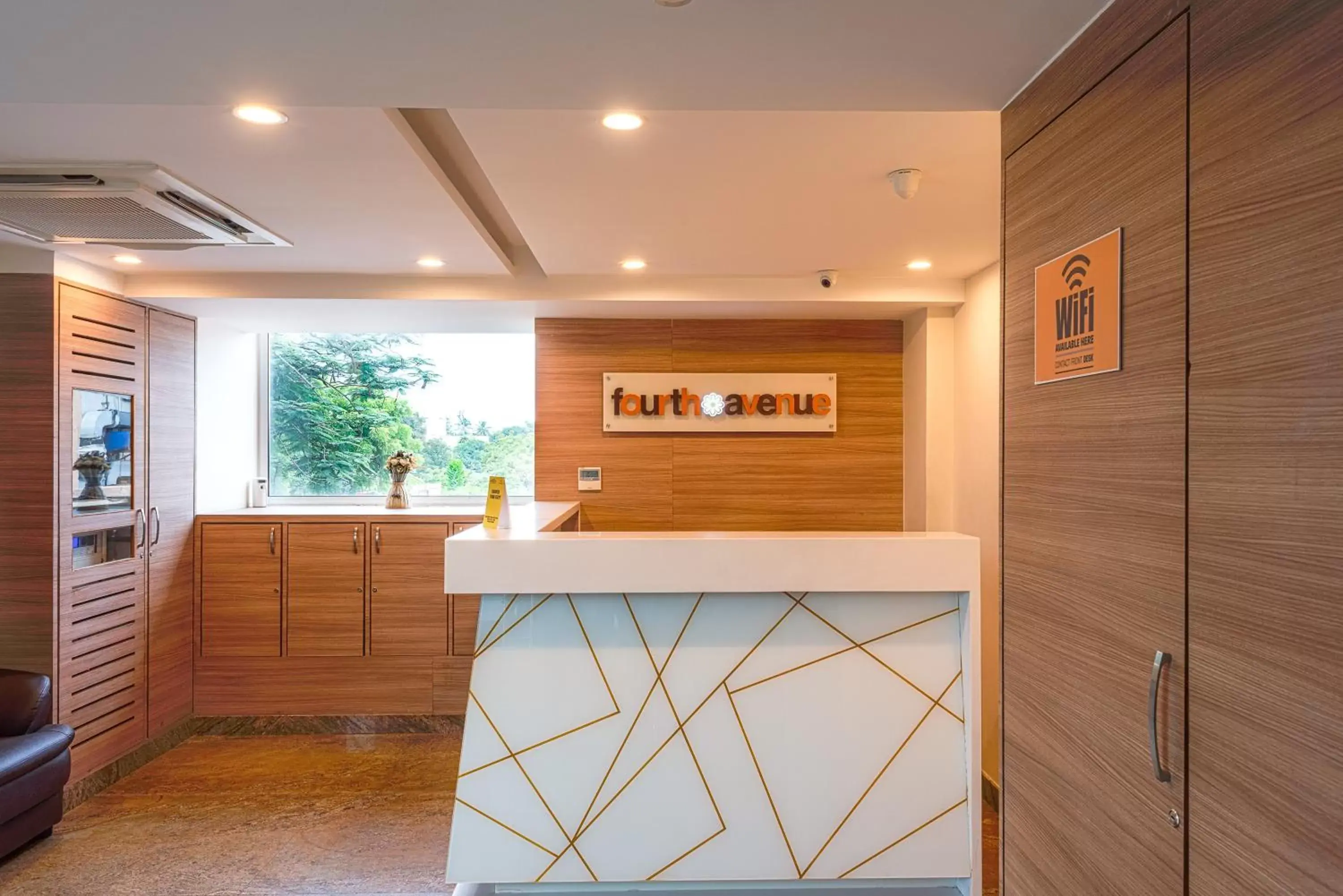 Lobby or reception in Treebo Fourth Avenue Lobby or reception in Treebo Fourth Avenue