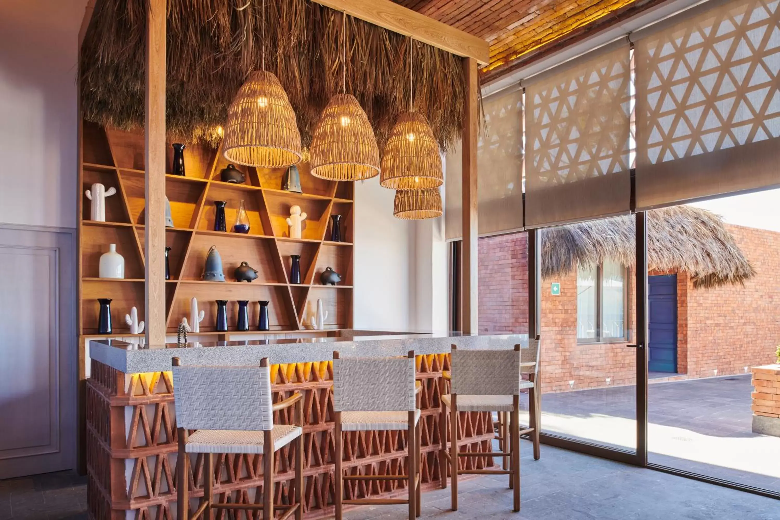 Balcony/Terrace, Lounge/Bar in Hotel Luxury Patio Azul