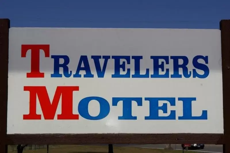 Property logo or sign in Travelers Motel