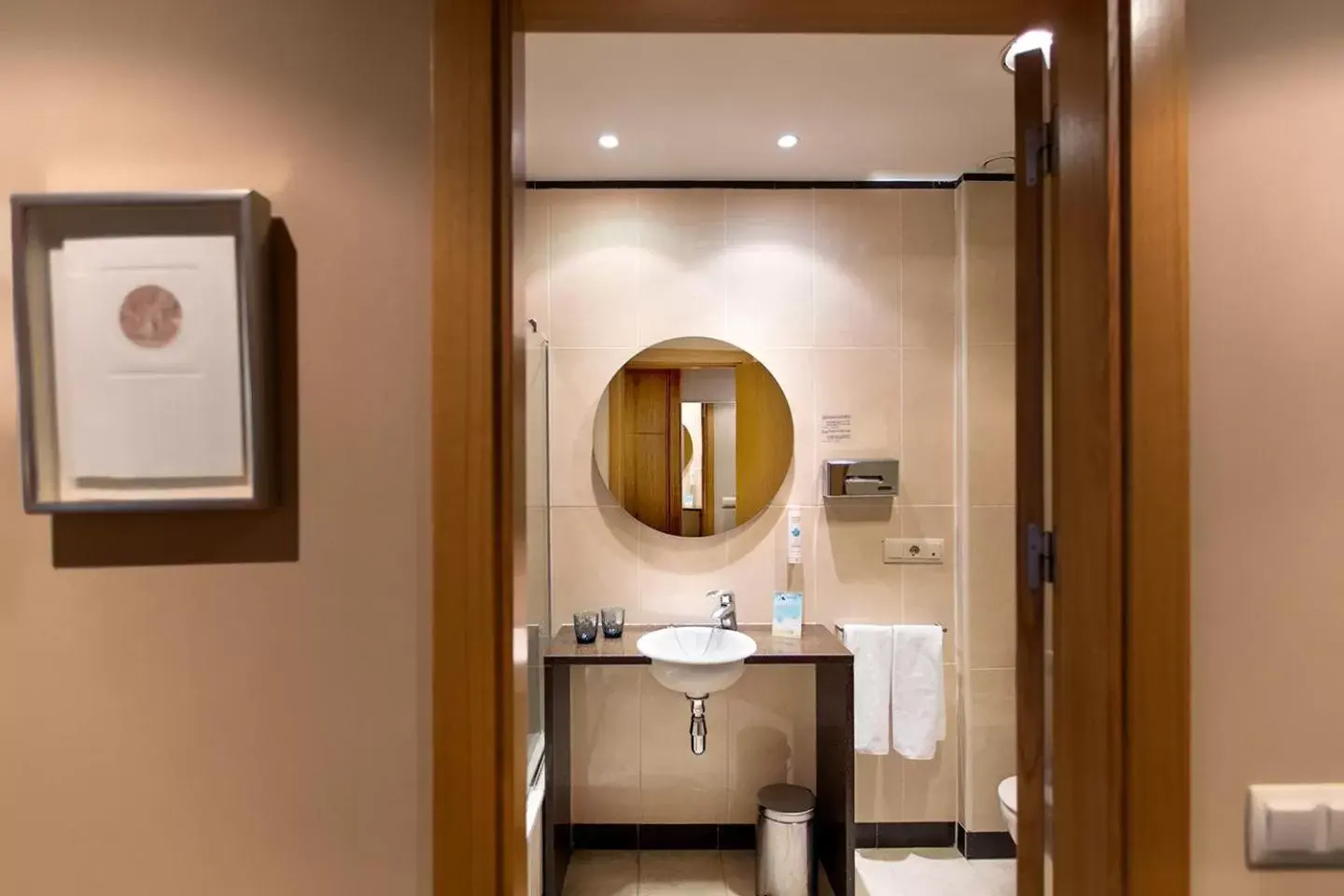 Twin Room with View in Hotel Salamanca Montalvo Twin Room with View in Hotel Salamanca Montalvo