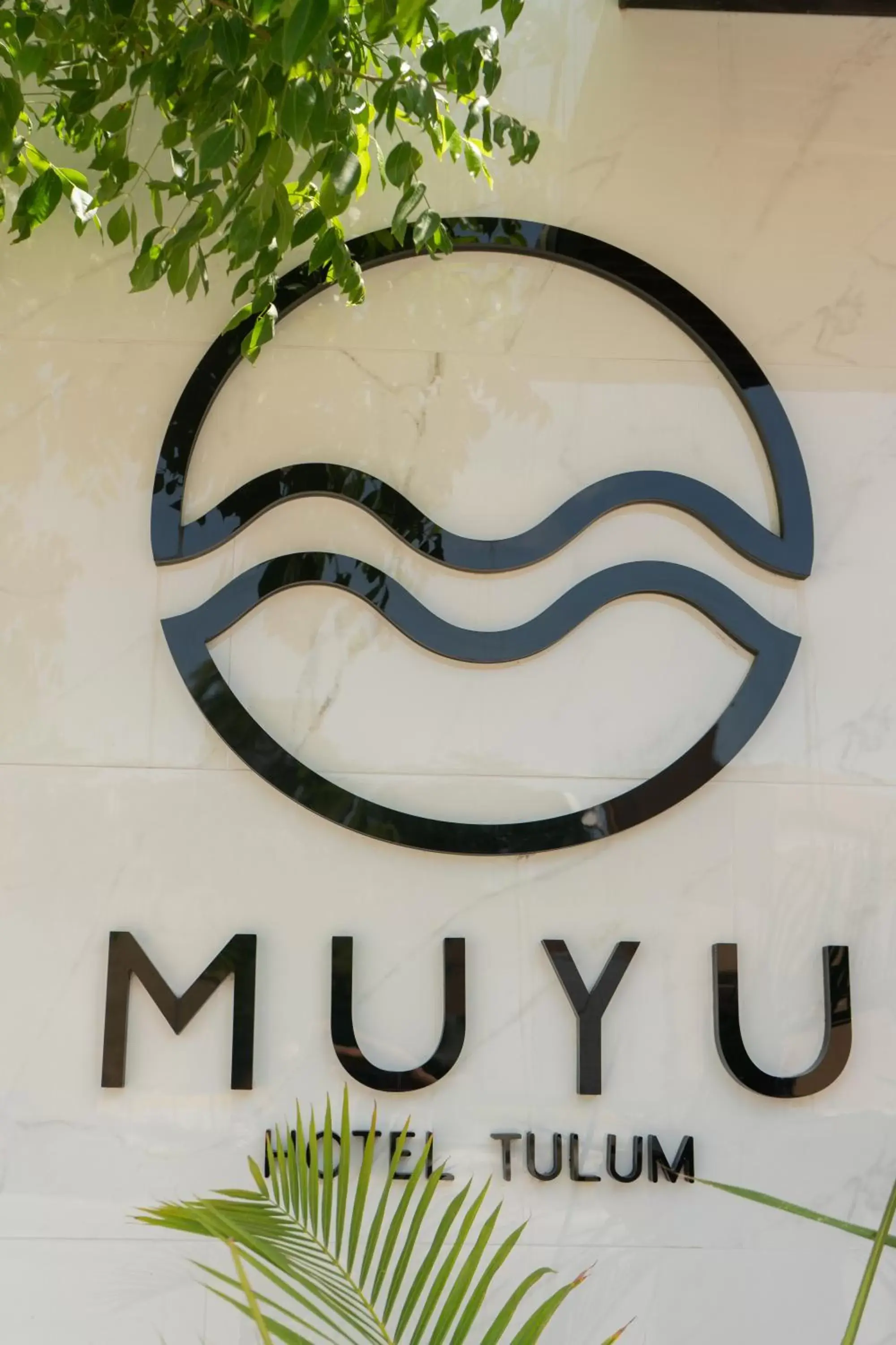 Logo/Certificate/Sign in Hotel Muyu Tulum