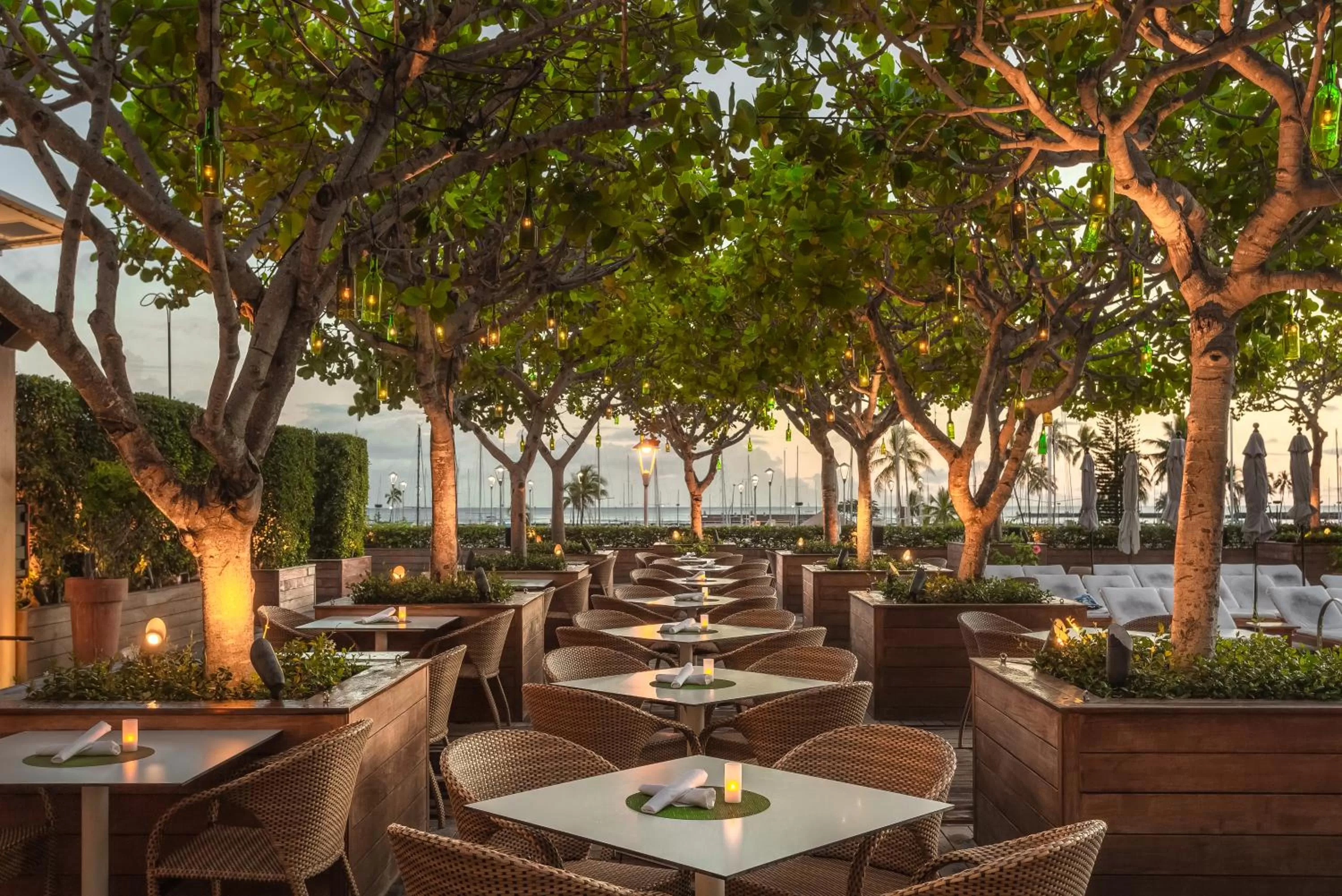 Restaurant/places to eat in Hilton Vacation Club The Modern Honolulu