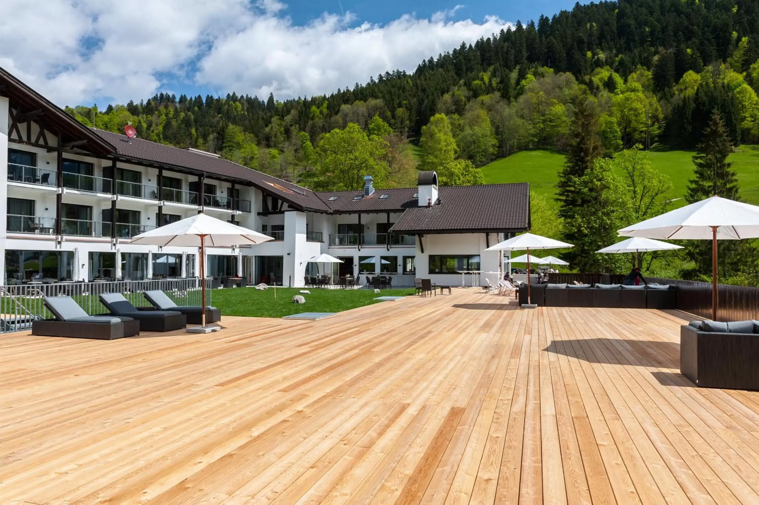 Balcony/Terrace in Das Graseck - mountain hideaway & health care