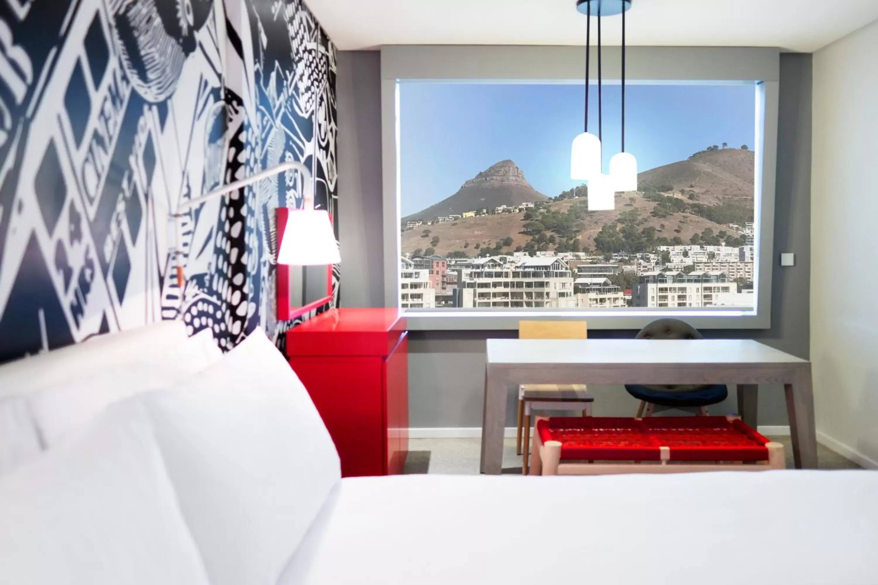 Living room, Bed in Radisson RED Hotel V&A Waterfront Cape Town