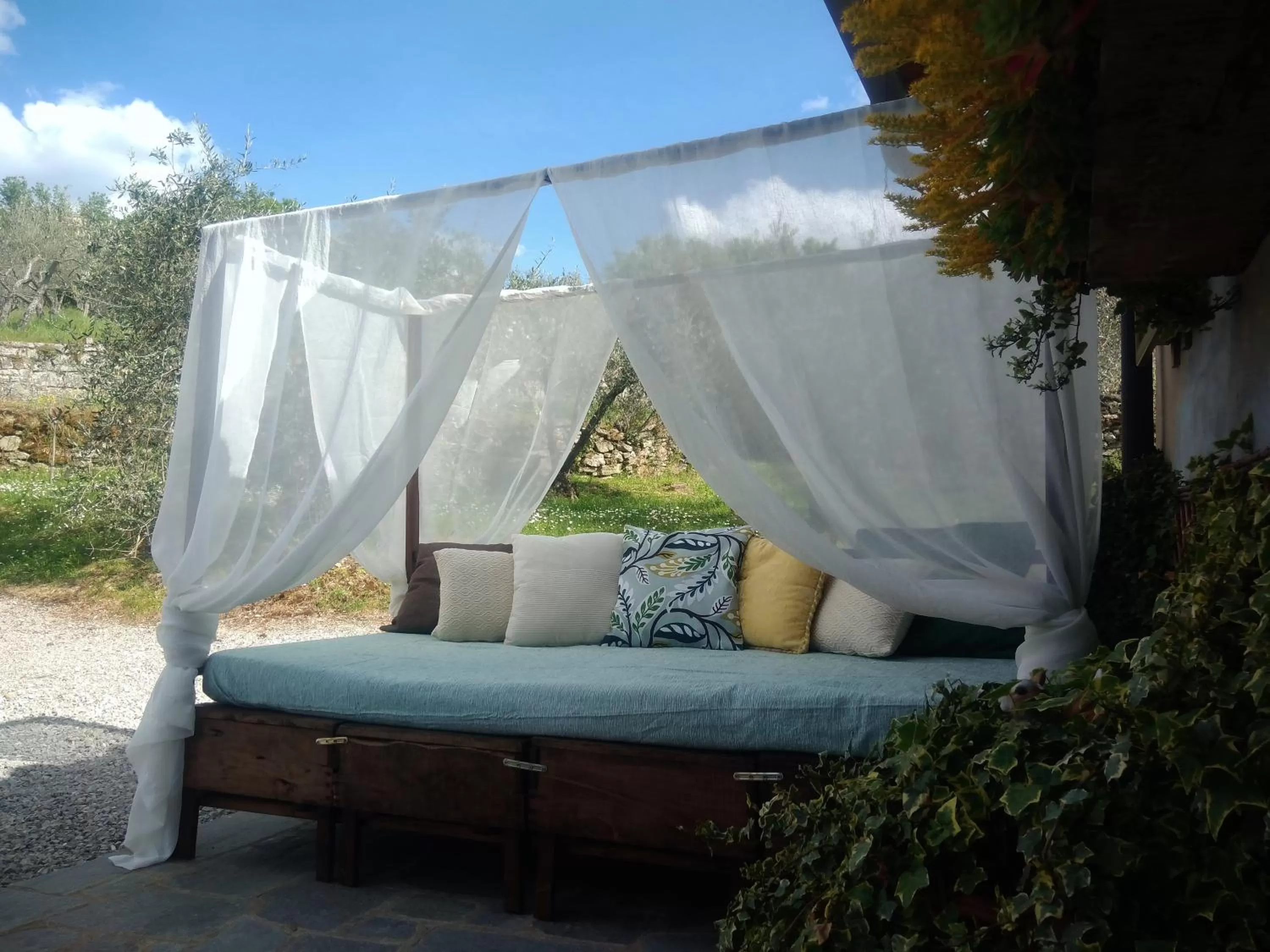 Property building, Seating Area in La Casa tra Gli Ulivi Cottage House