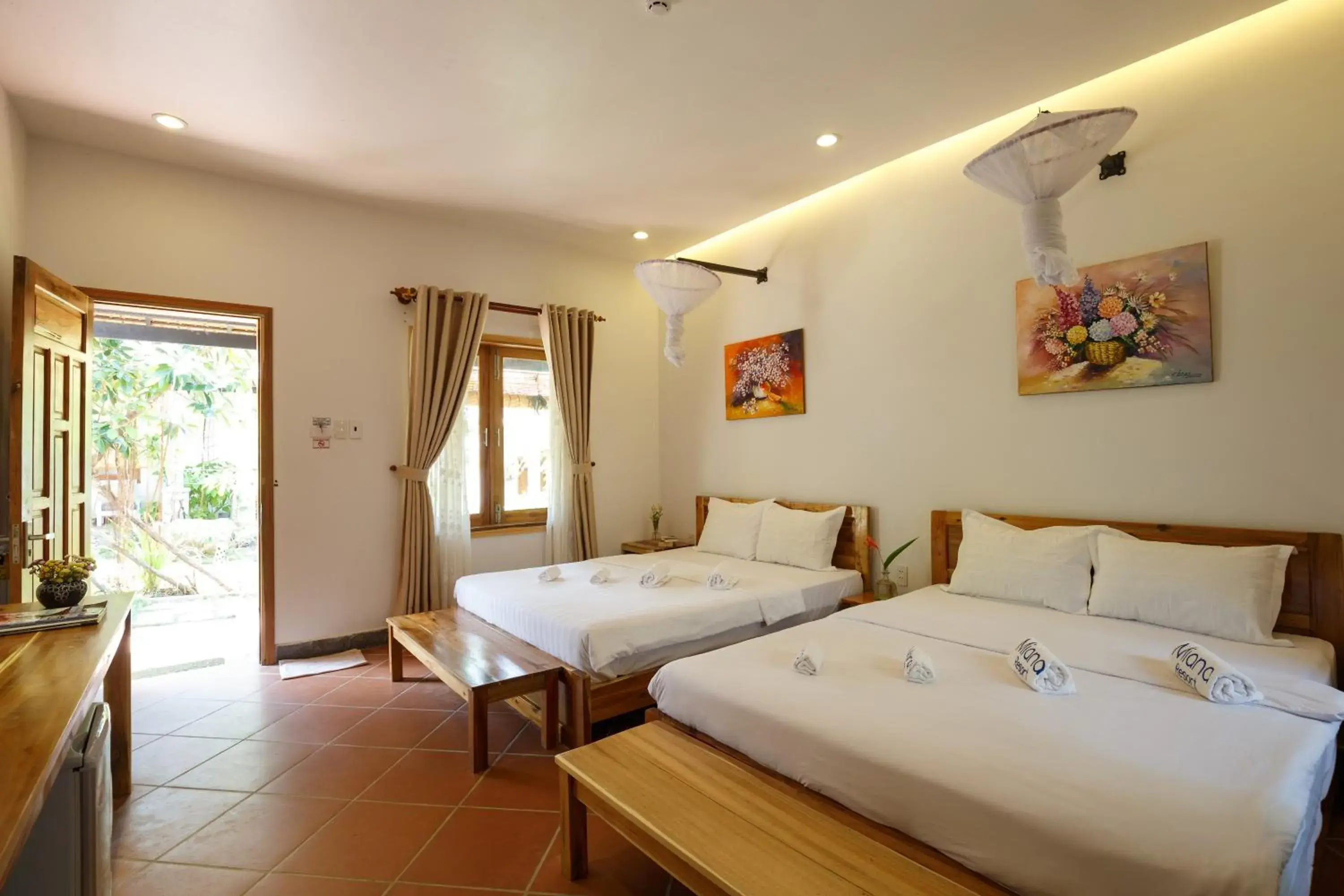 Bed in Miana Resort Phu Quoc Bed in Miana Resort Phu Quoc