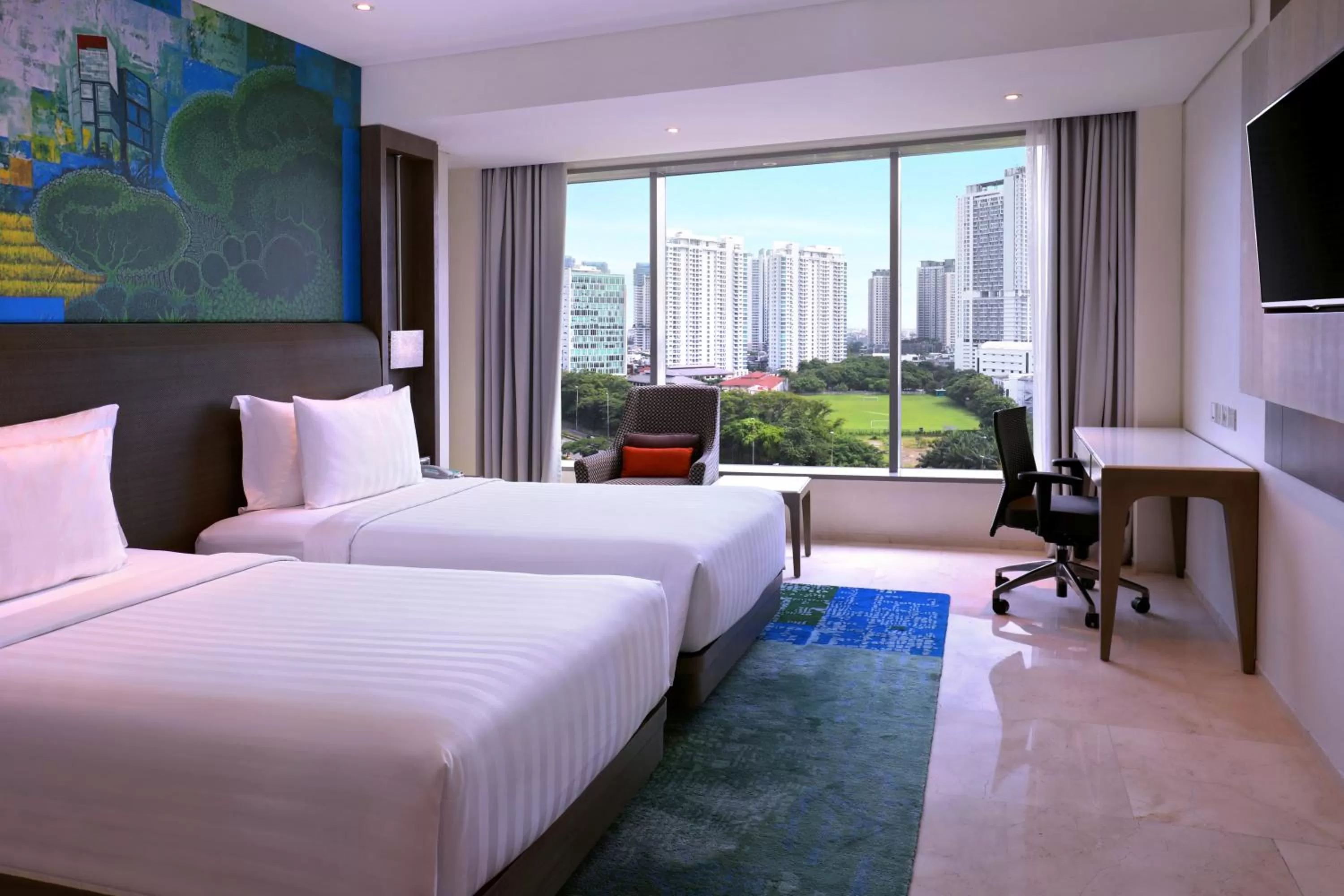 Photo of the whole room, Bed in Grand Mercure Jakarta Kemayoran