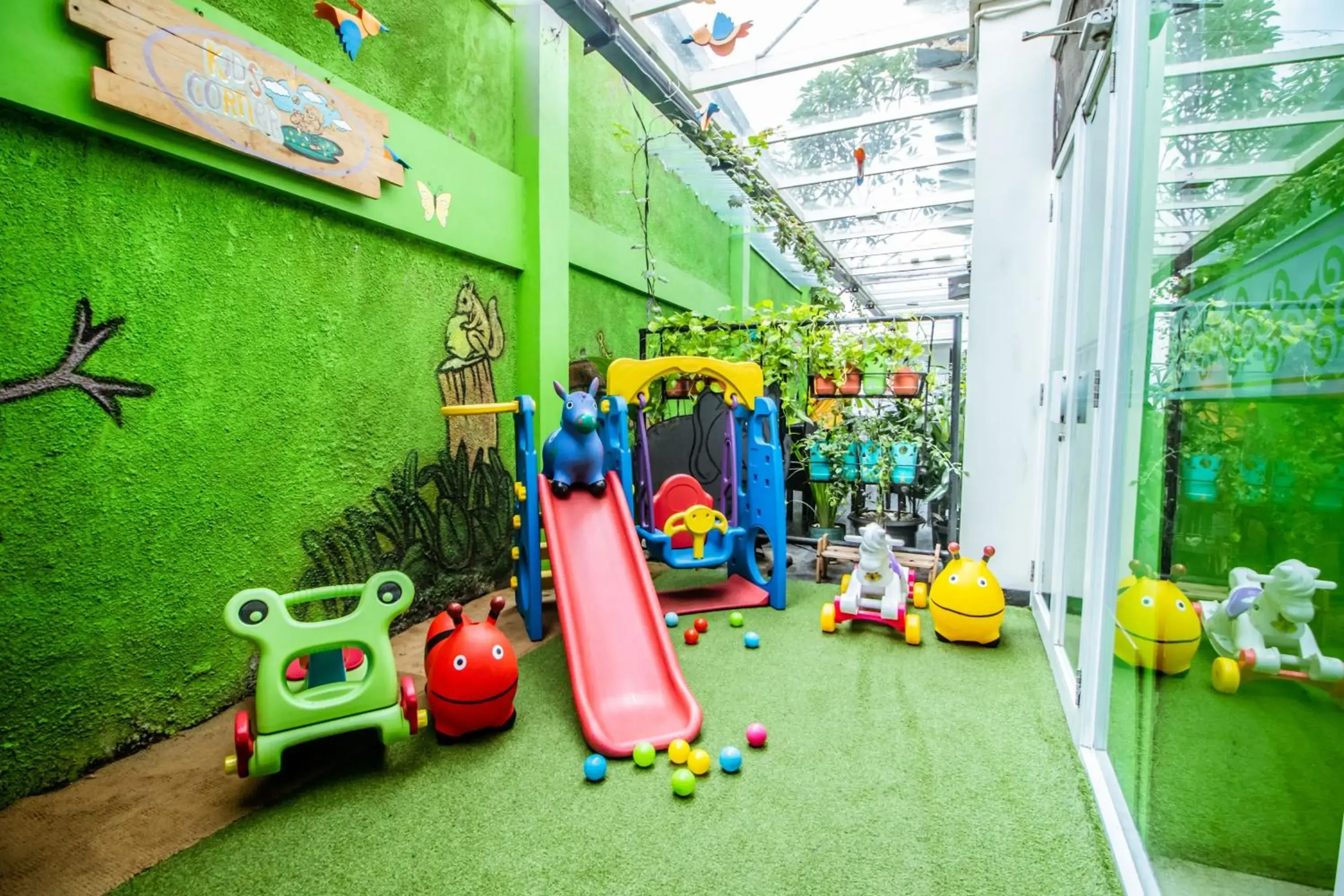 Children play ground, Children's Play Area in Grand Tjokro Yogyakarta