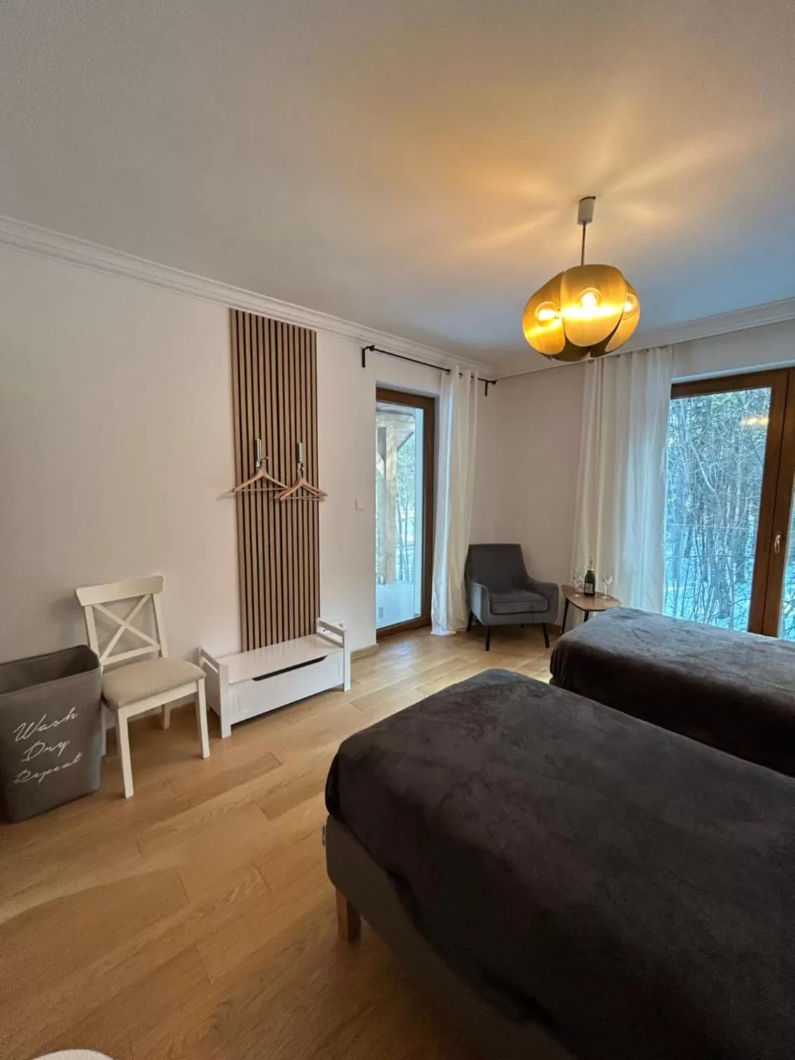 Bed in Leśna Residence & SPA