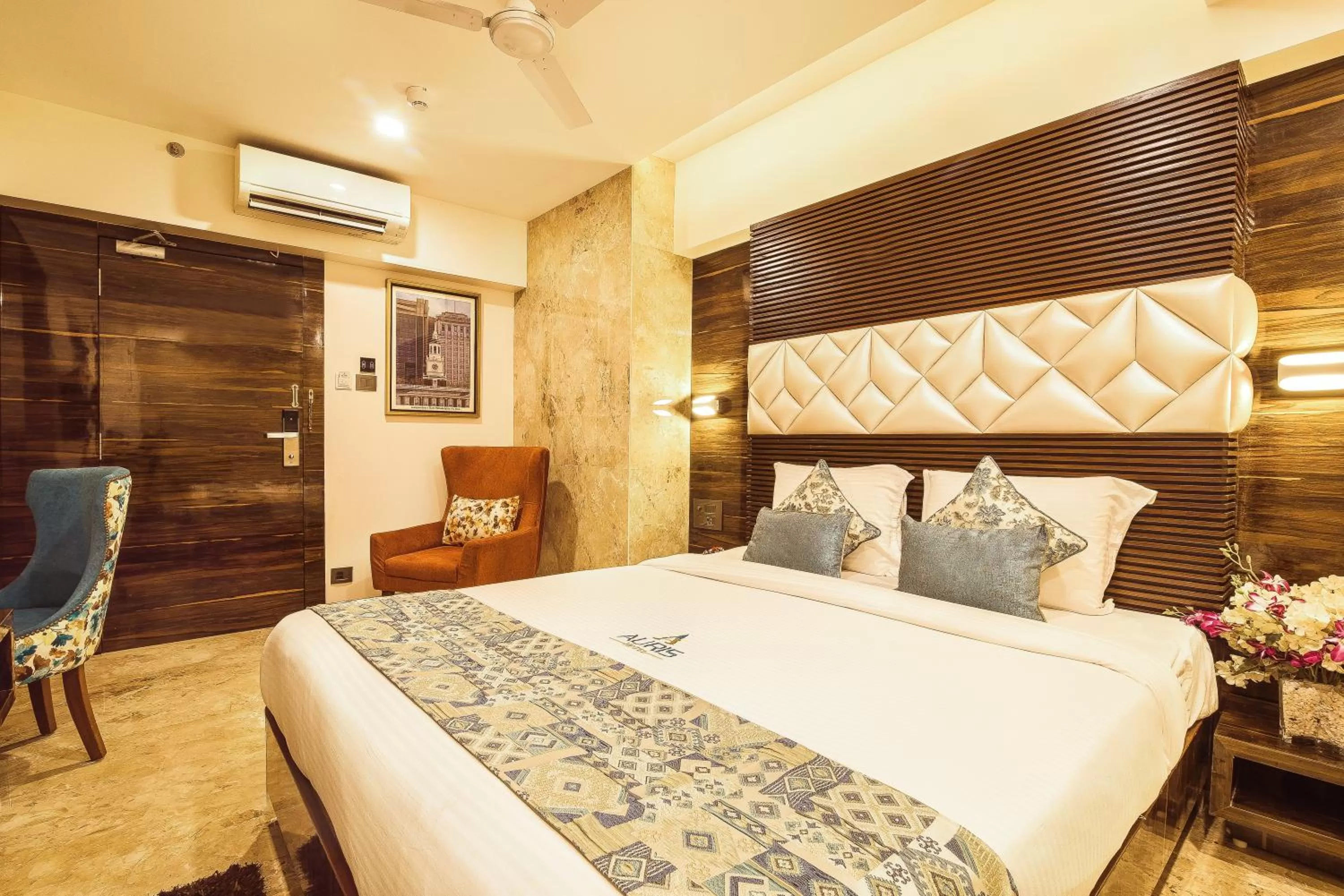 Bedroom, Bed in Hotel Auris & Banquets, Mumbai International Airport