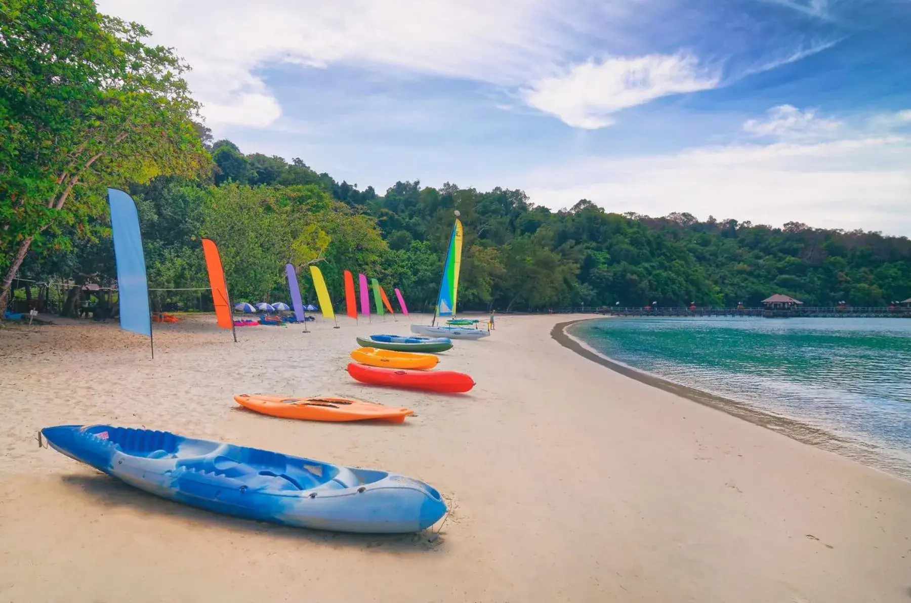 Beach in Bunga Raya Island Resort & Spa