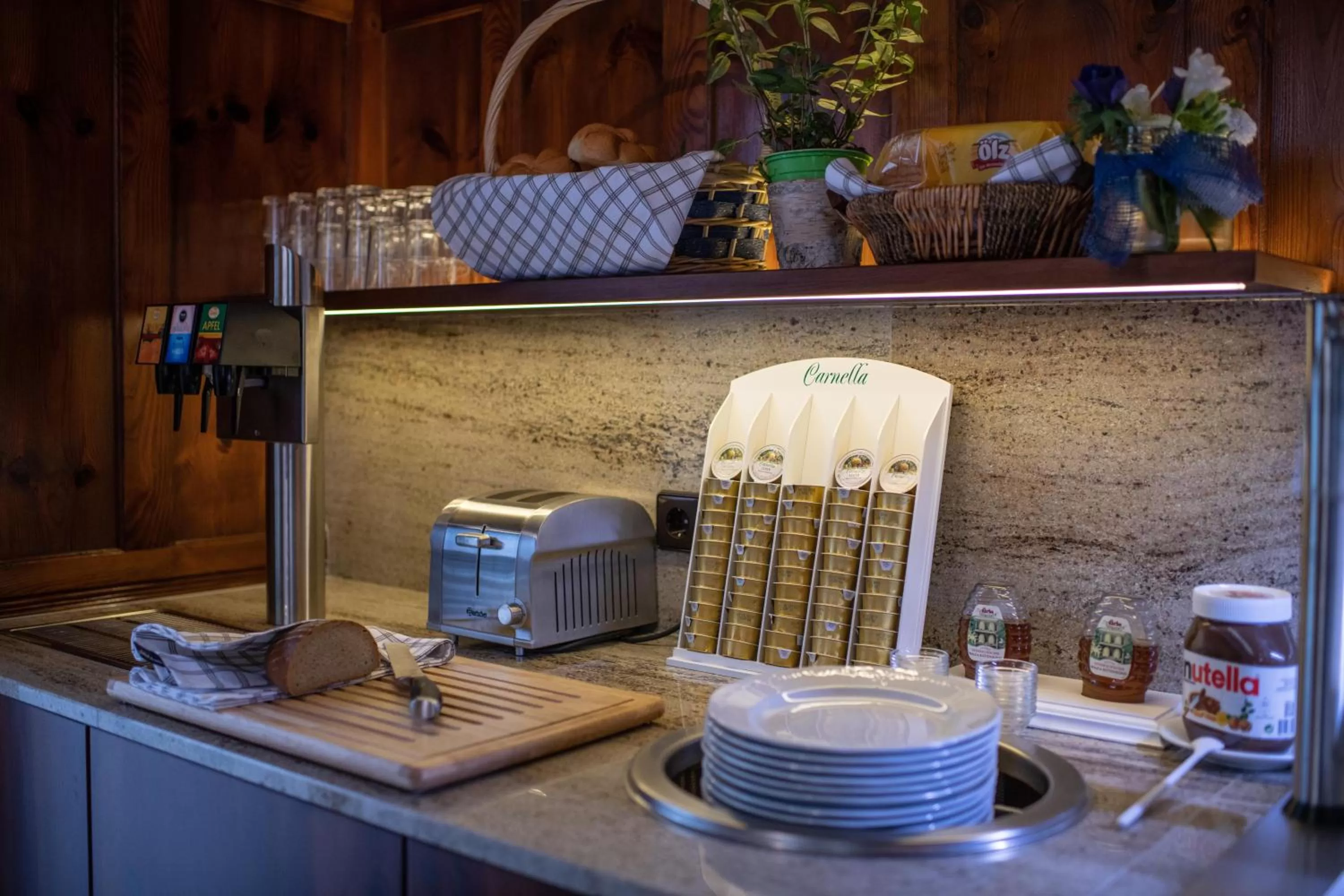 Buffet breakfast in Hotel Restaurant Meyer