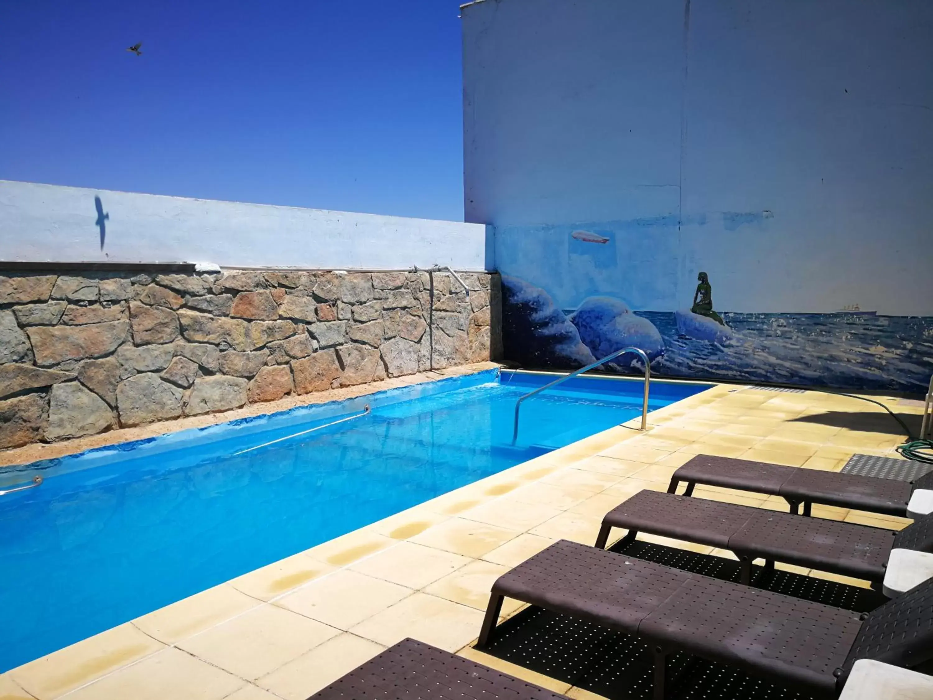 Patio, Swimming Pool in La Casona del Abuelo Parra