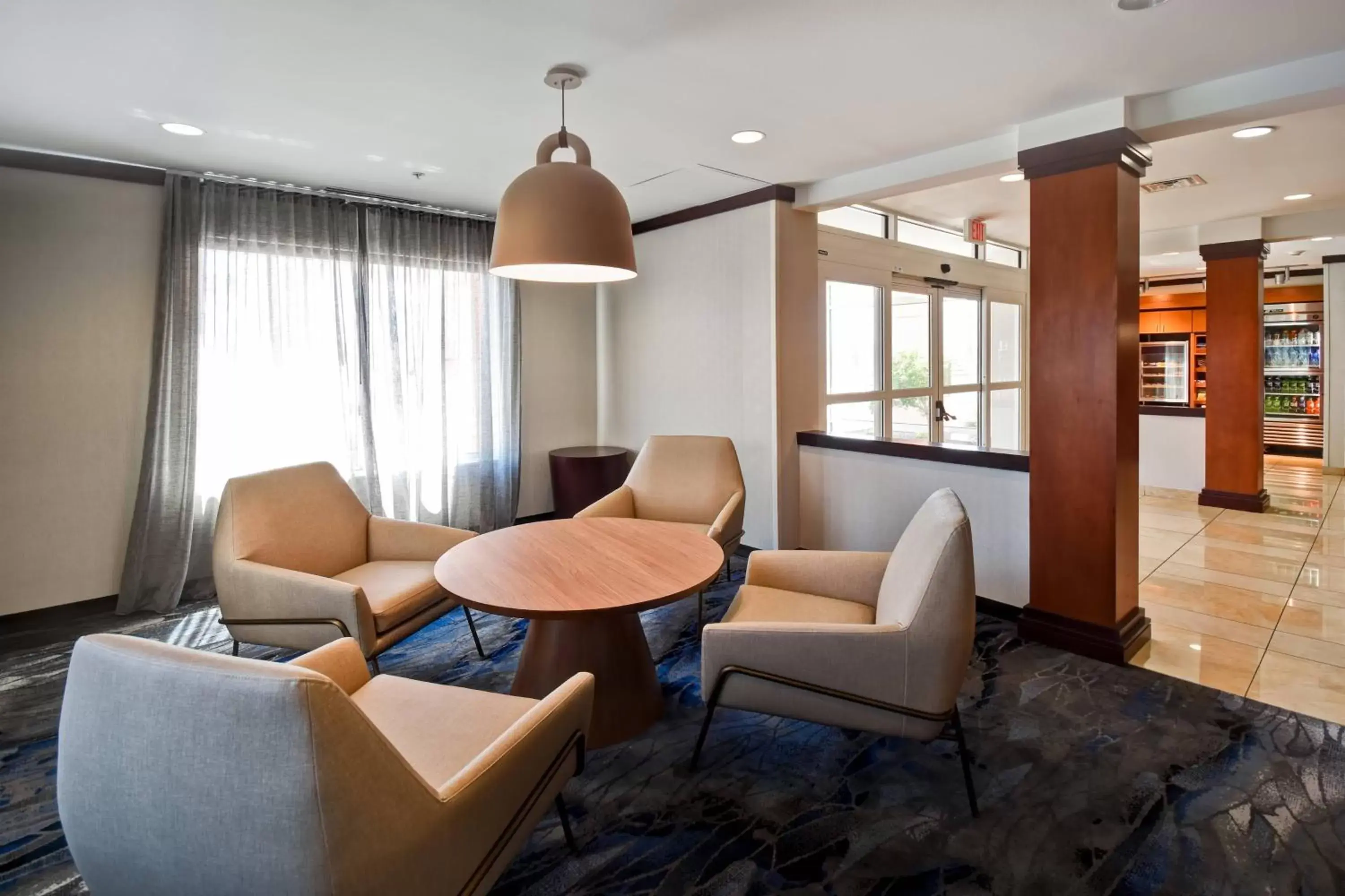 Lobby or reception, Seating Area in Fairfield Inn and Suites by Marriott North Platte