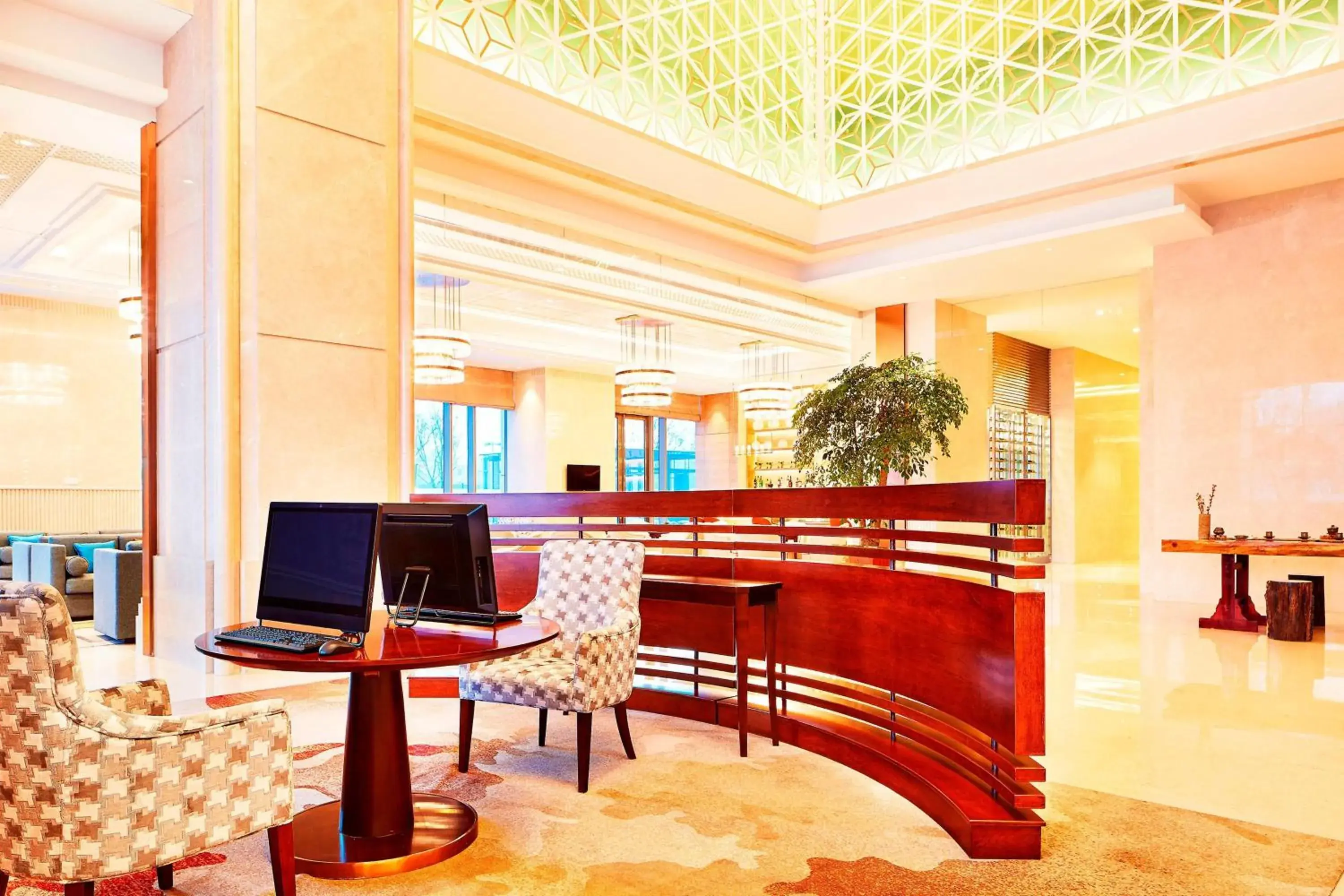 Lobby or reception in Sheraton Harbin Xiangfang Hotel