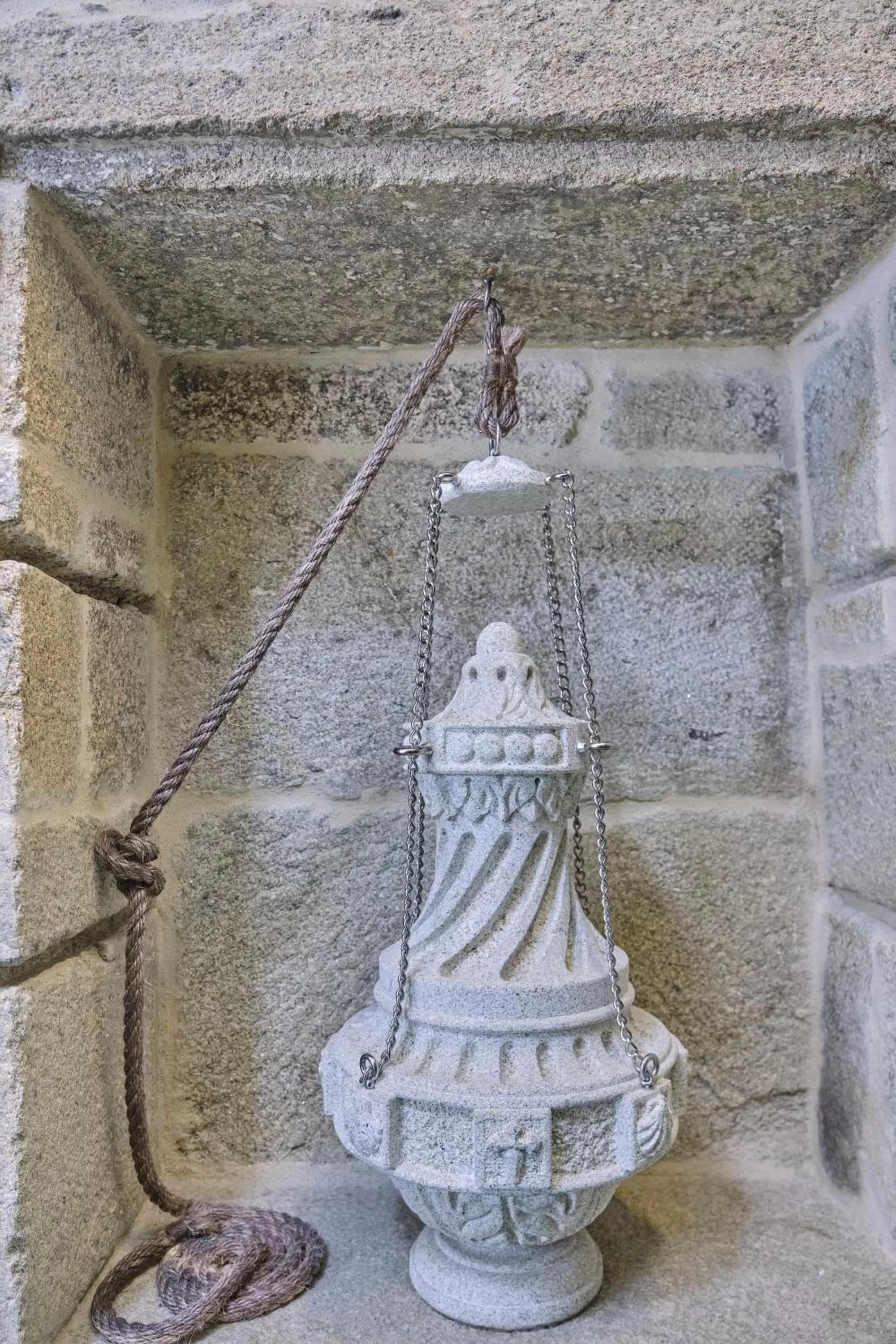 Decorative detail in Hotel Praza Quintana