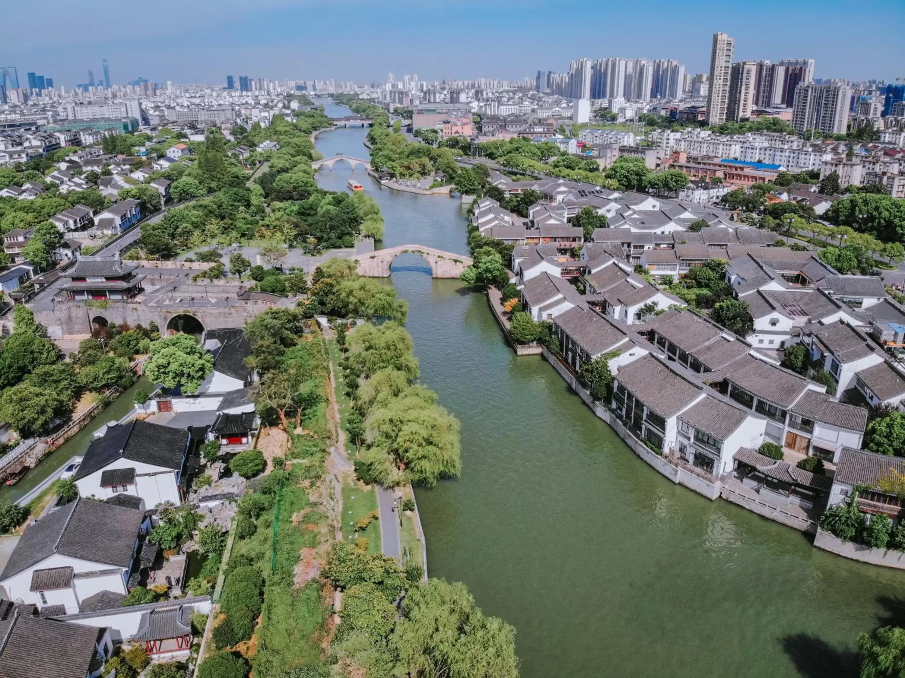 Staff, Bird's-eye View in Pan Pacific Suzhou