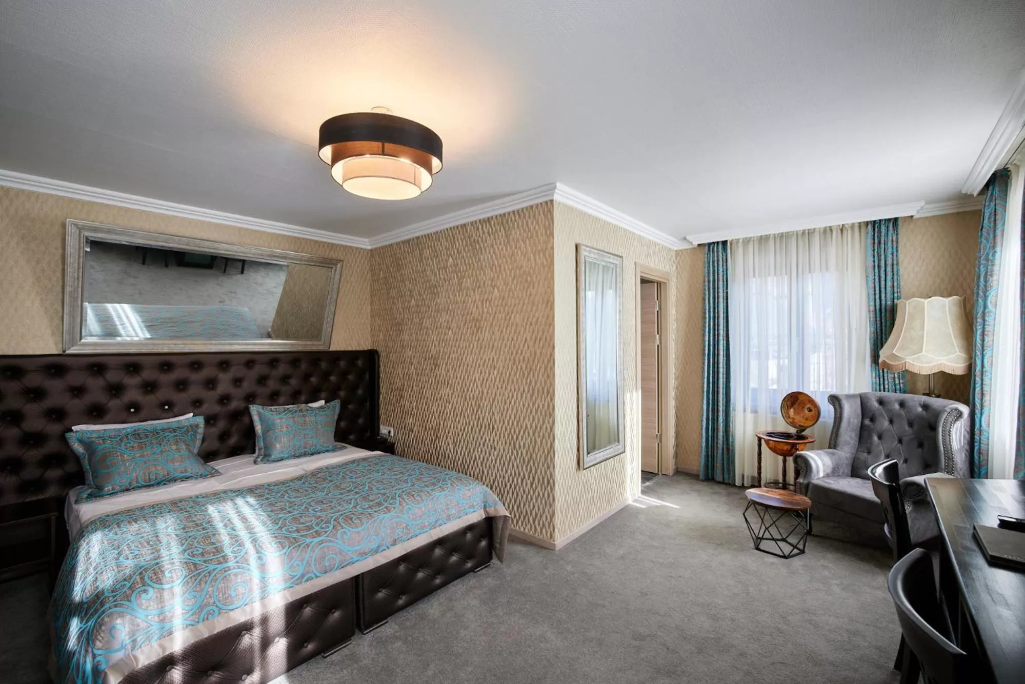 Bed in Atlas Posthotel