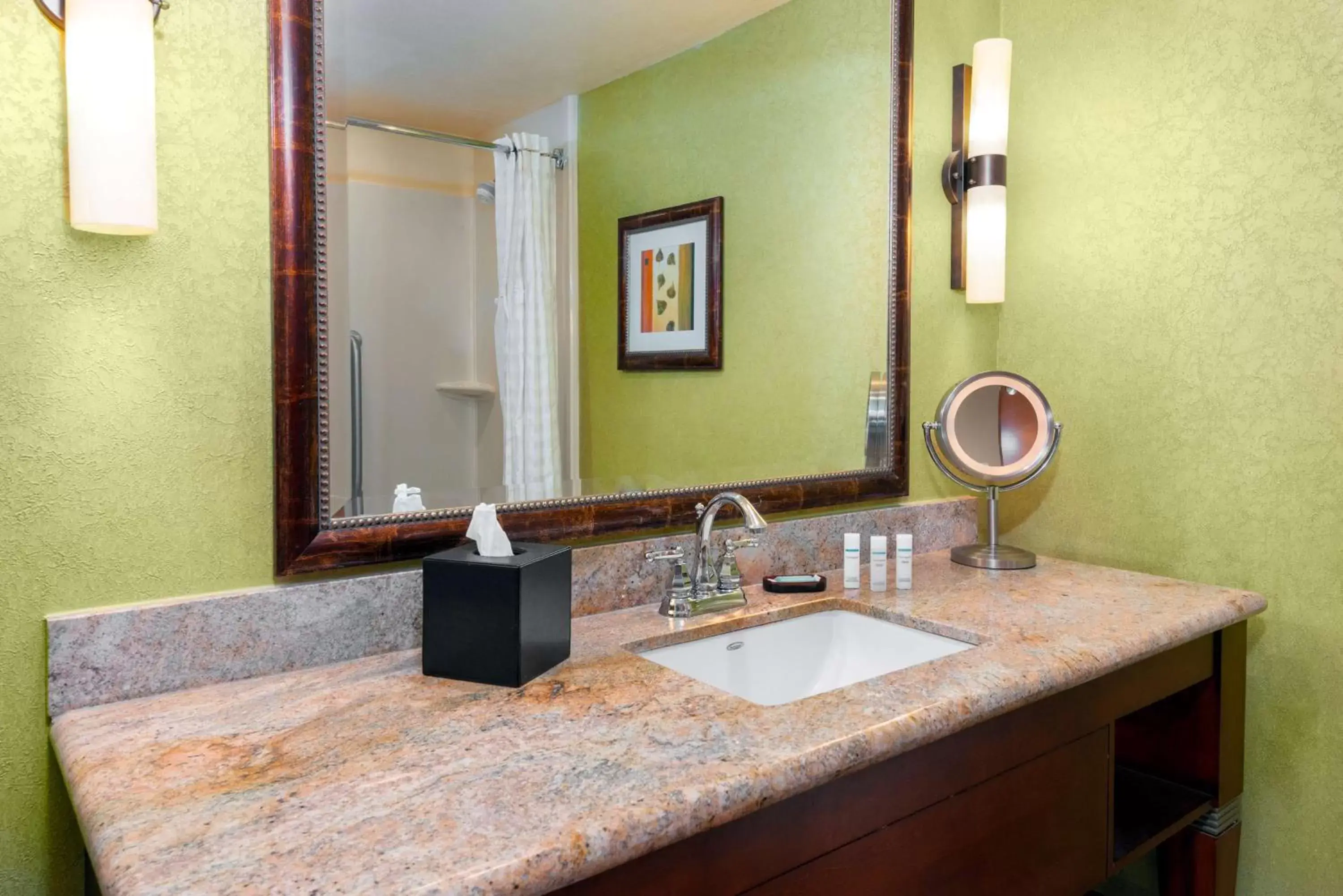 Bathroom in Embassy Suites Omaha- La Vista/ Hotel & Conference Center