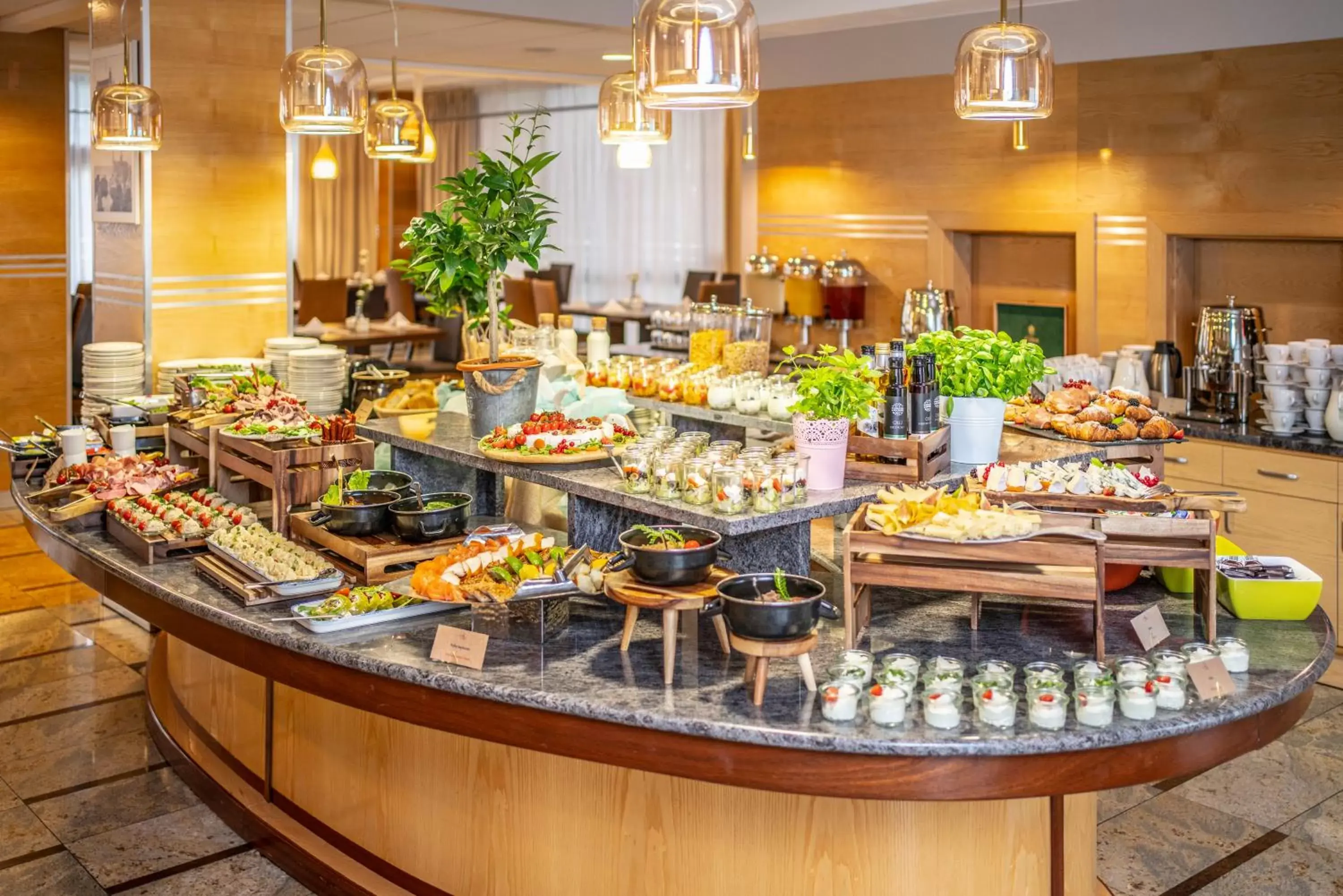 Buffet breakfast in Hotel Leda Spa - Adults Only