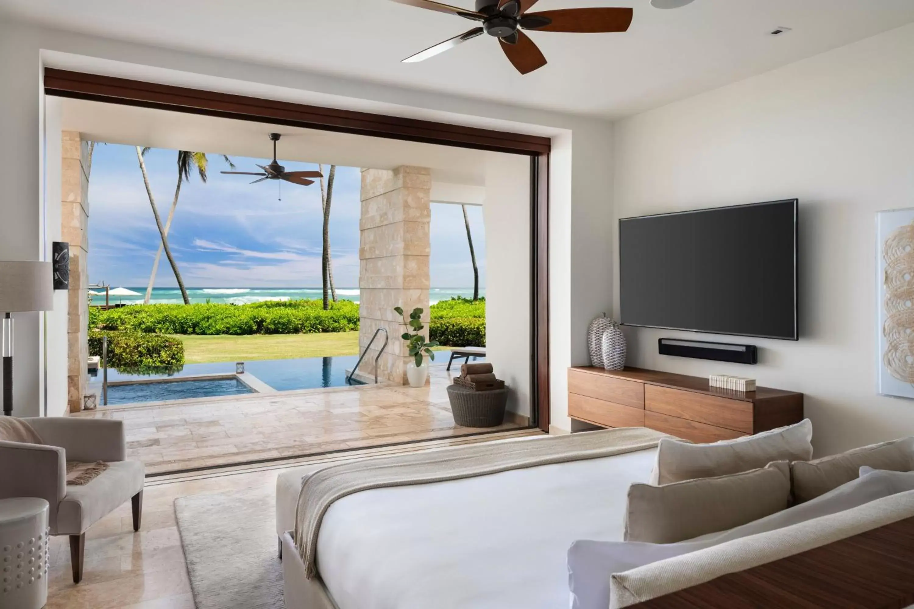 Bedroom, Seating Area in Dorado Beach, a Ritz-Carlton Reserve