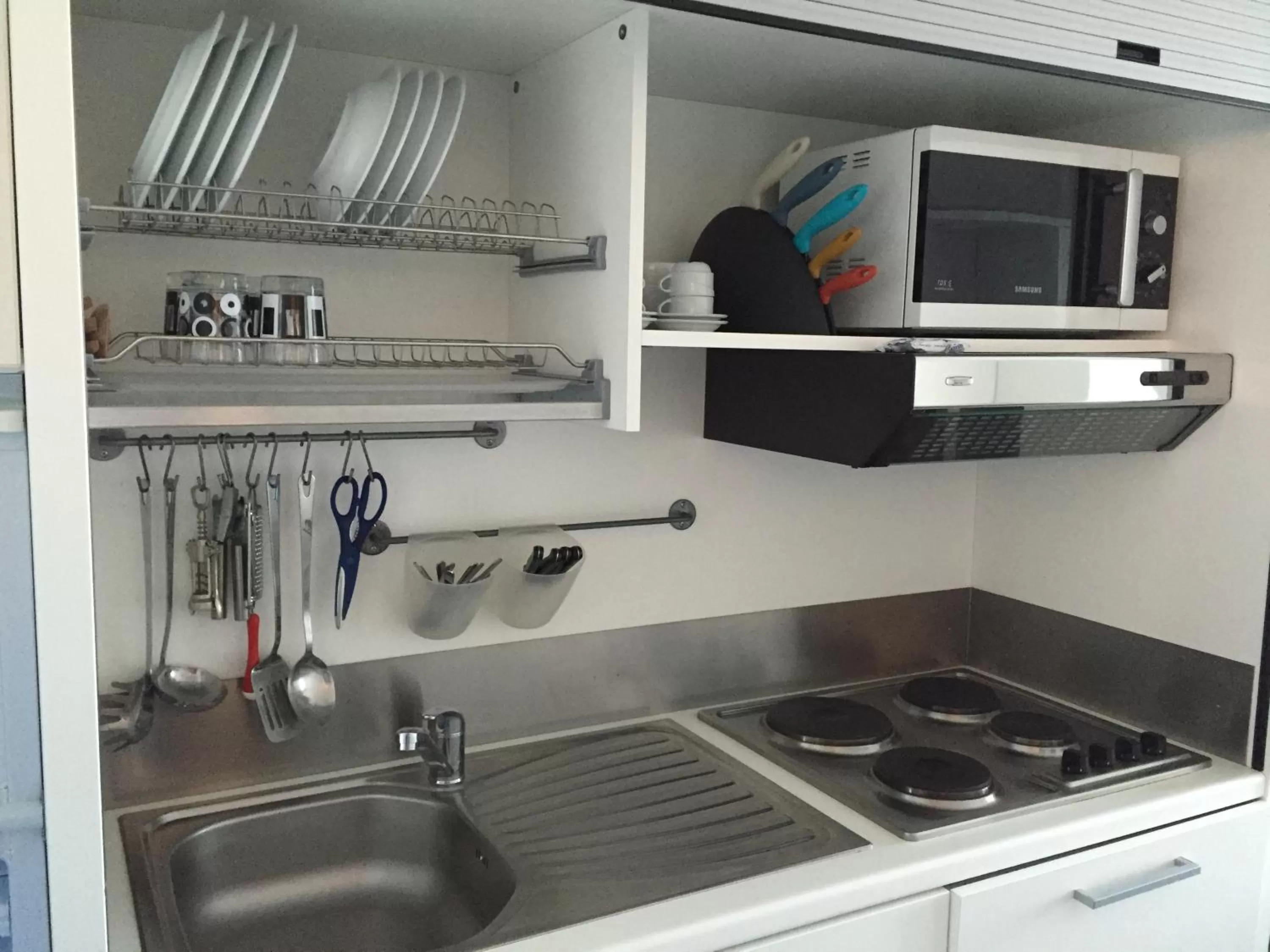 Kitchen or kitchenette in Residence La Nave