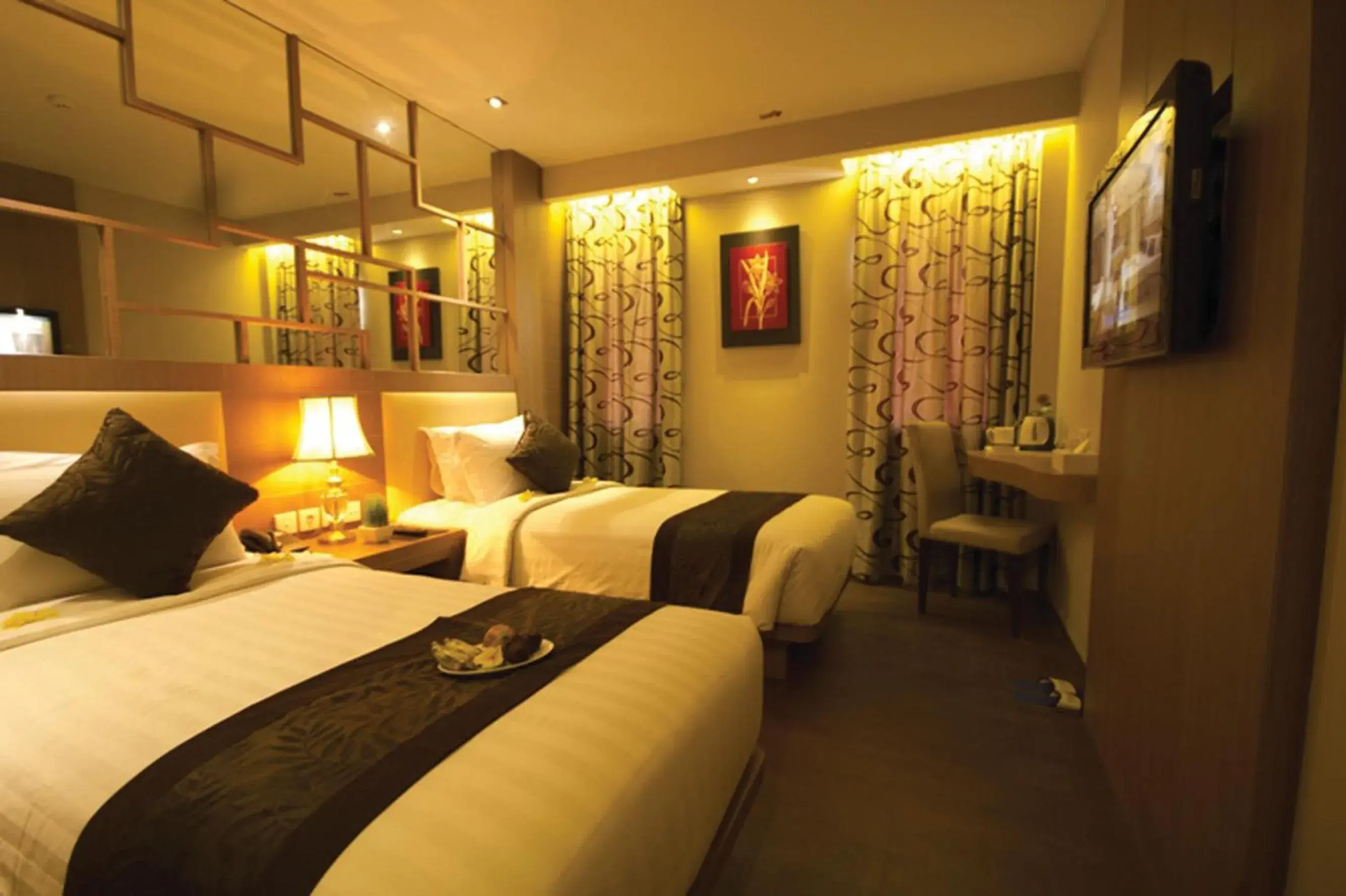 Bed in Serela Kuta by KAGUM Hotels