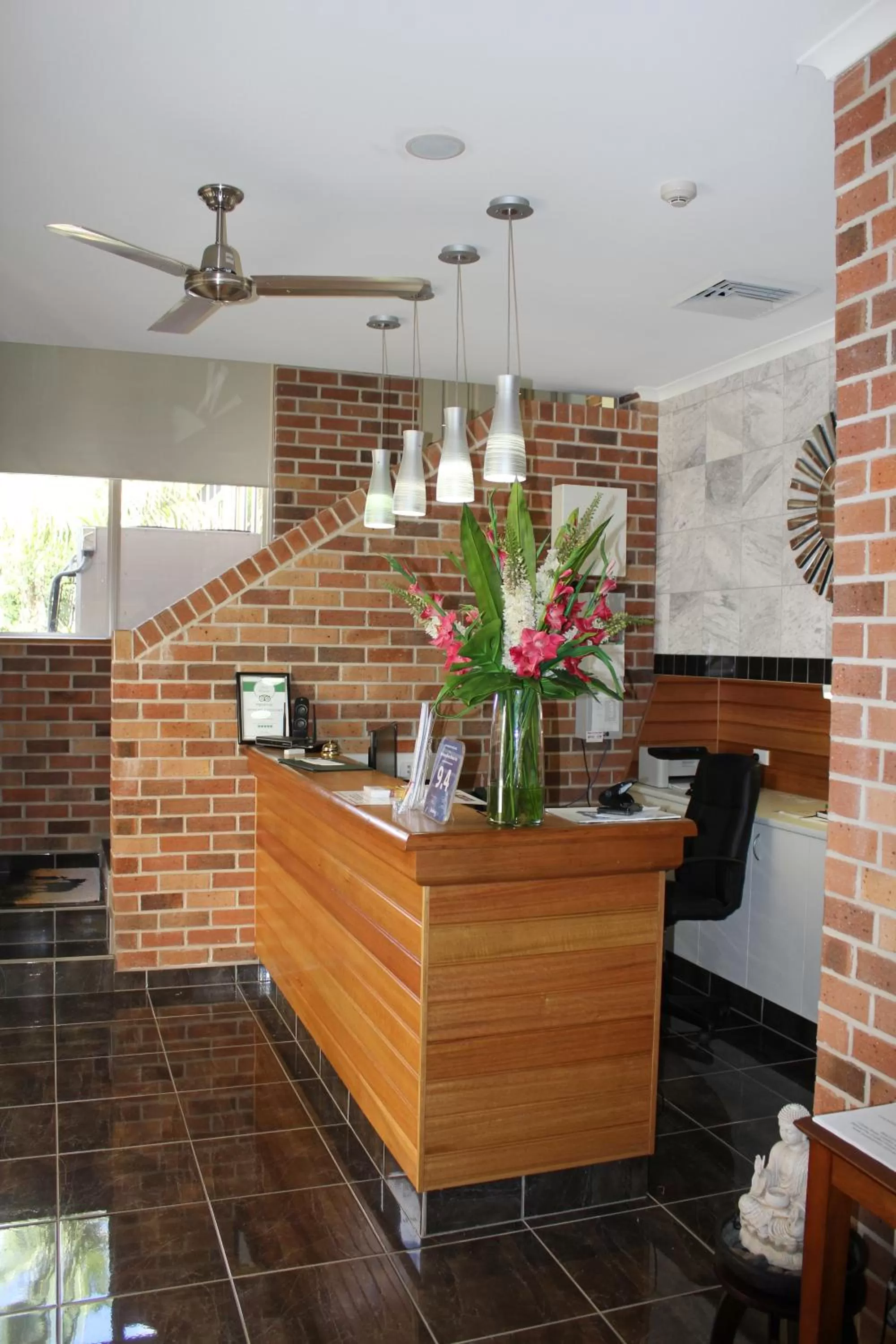 Lobby or reception in Heritage River Motor Inn