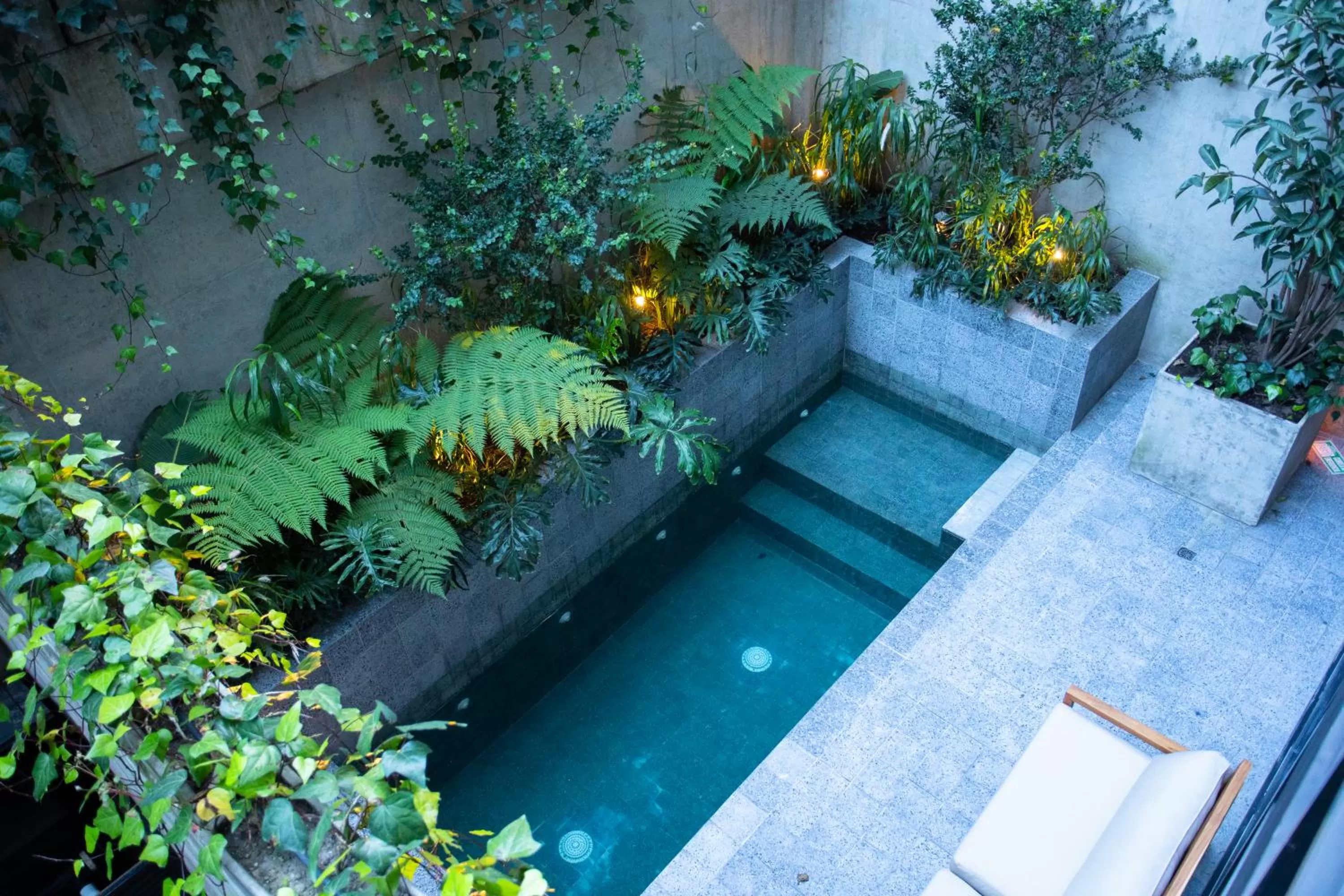 Pool view in Hotel Coco