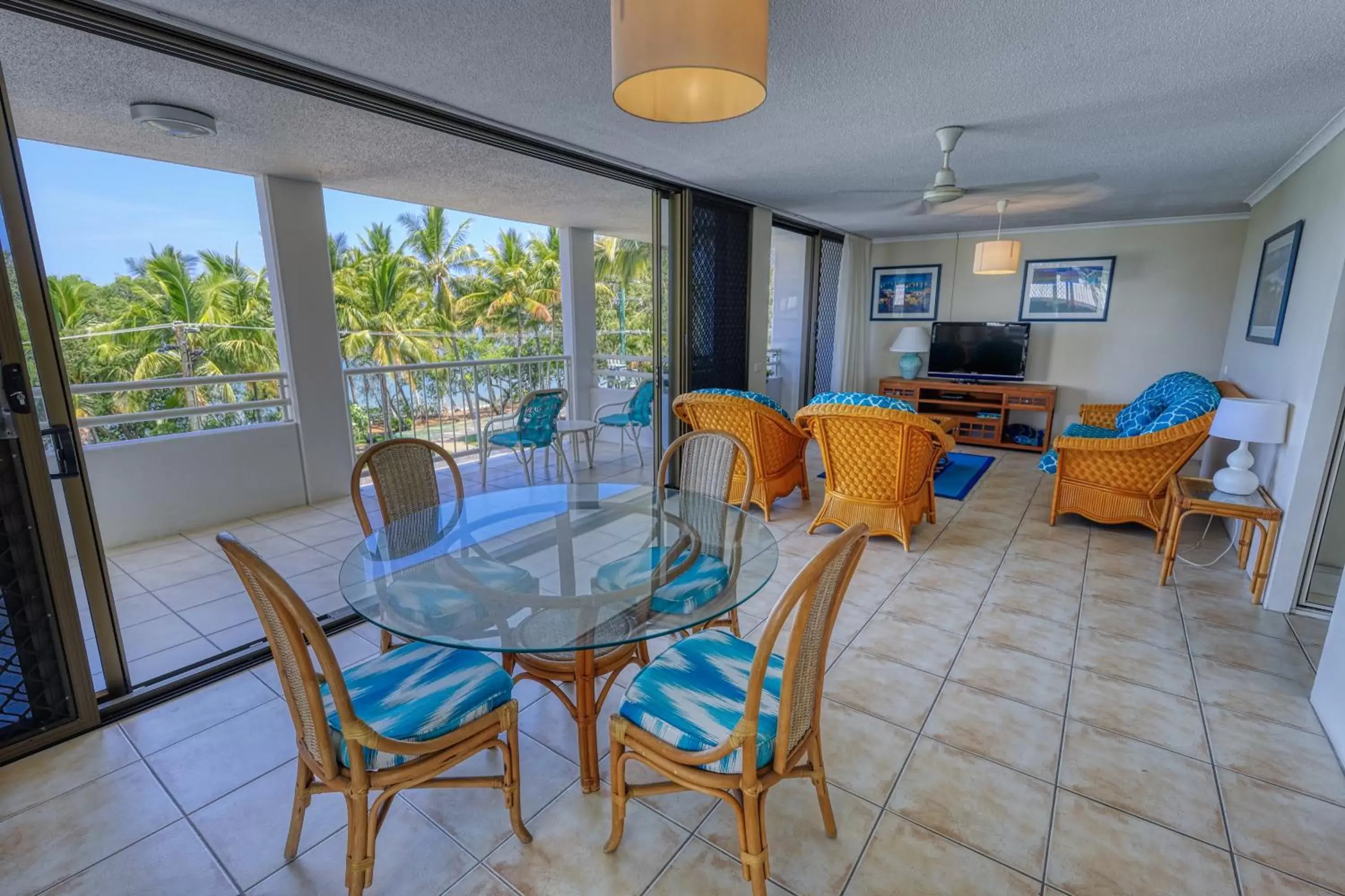 Patio, Seating Area in Argosy On The Beach