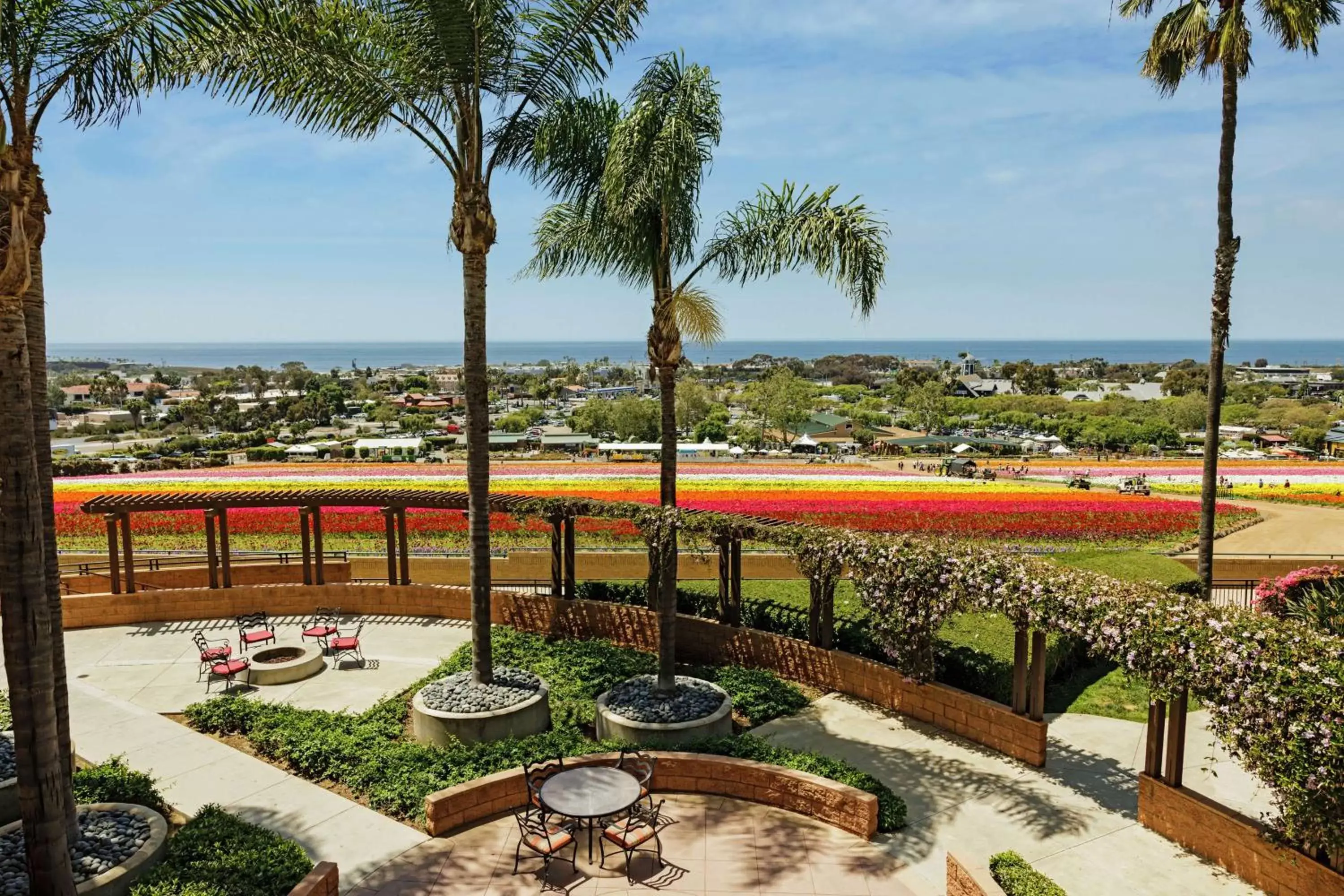 Patio in The Cassara Carlsbad, Tapestry Collection By Hilton