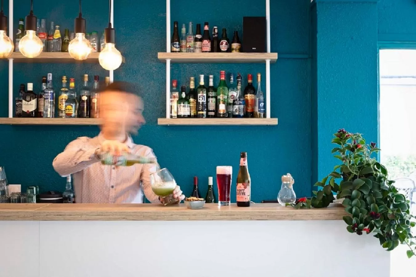 Lounge or bar in Kyriad Lyon Sud - Saint Genis Laval